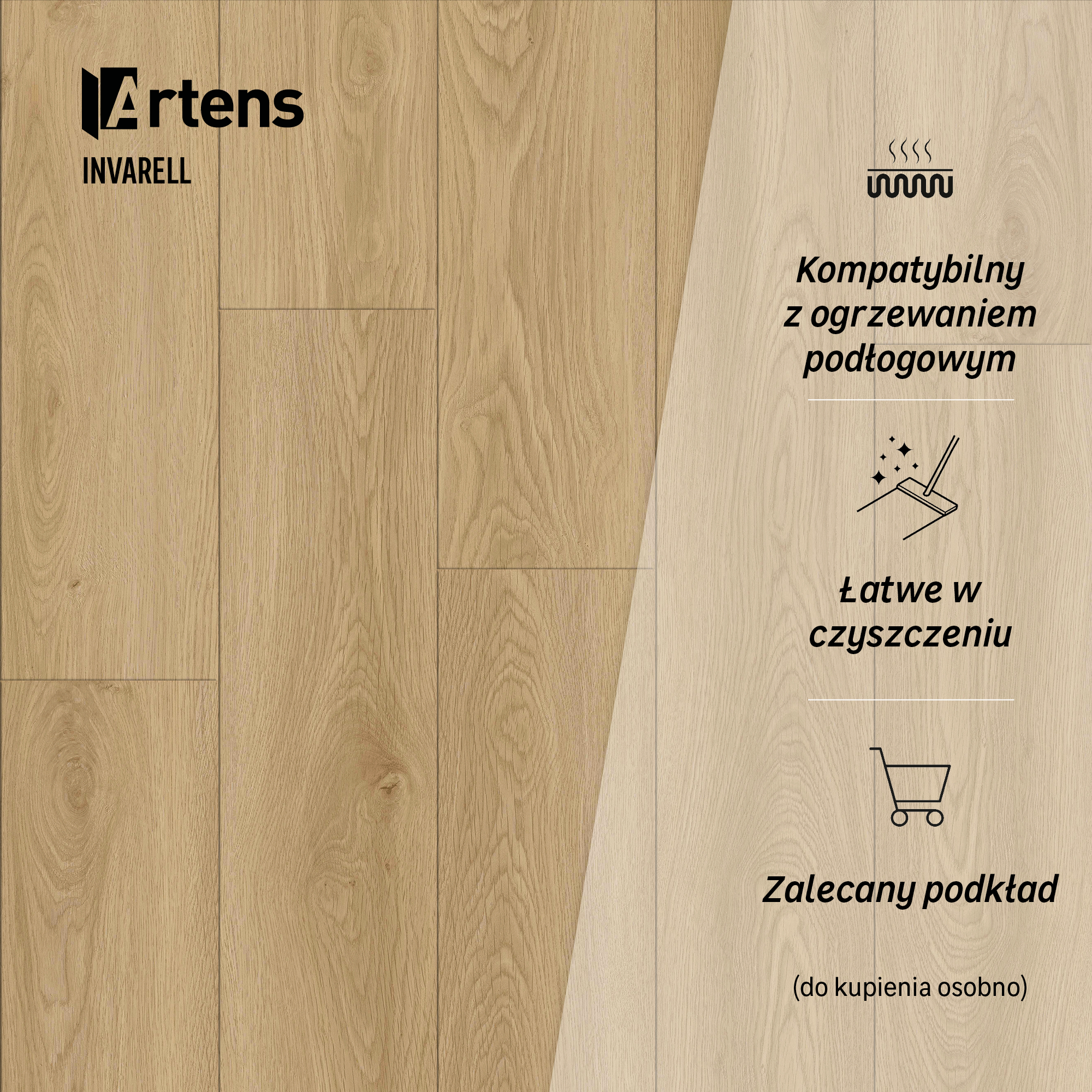 Panele winylowe SPC Invarell Forte Artens - 16