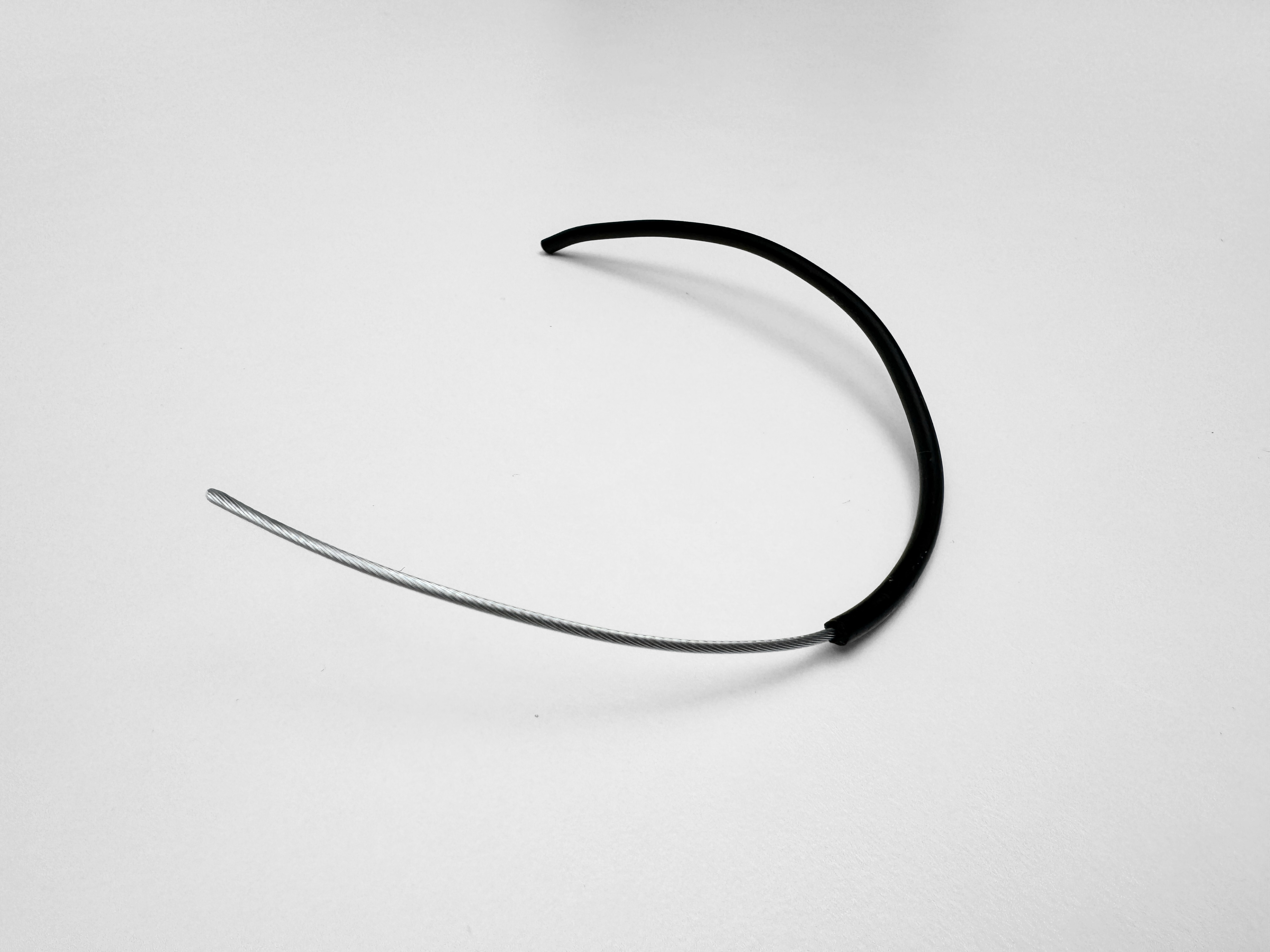 Poteau aluminium noir - 5