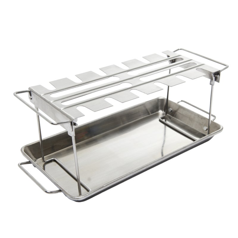 Wieszak do grillowania na podudzia kurczaka z brytfanną Broil King