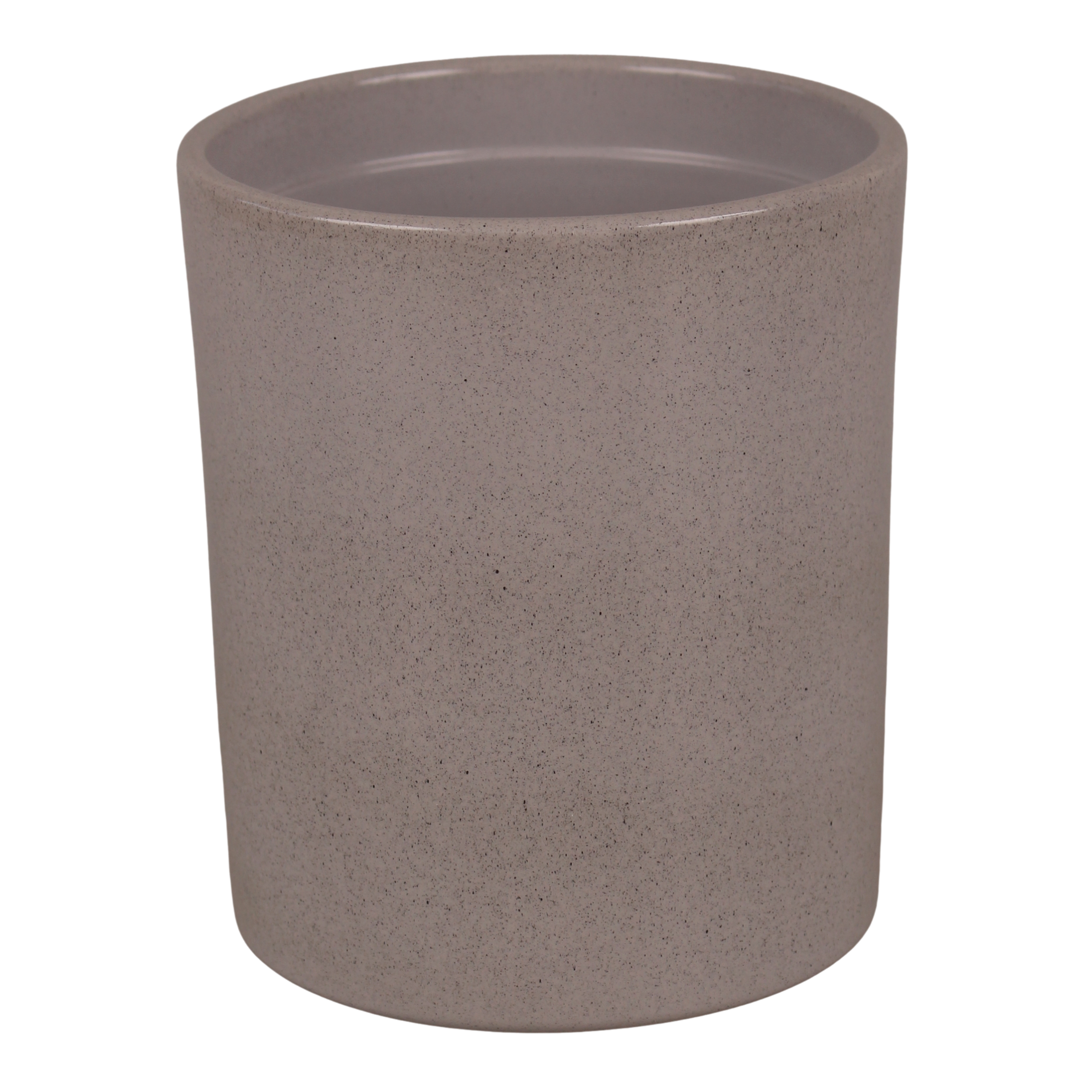 Osłonka ceramiczna Orchidea na doniczkę 13,5 cm szary Cermax