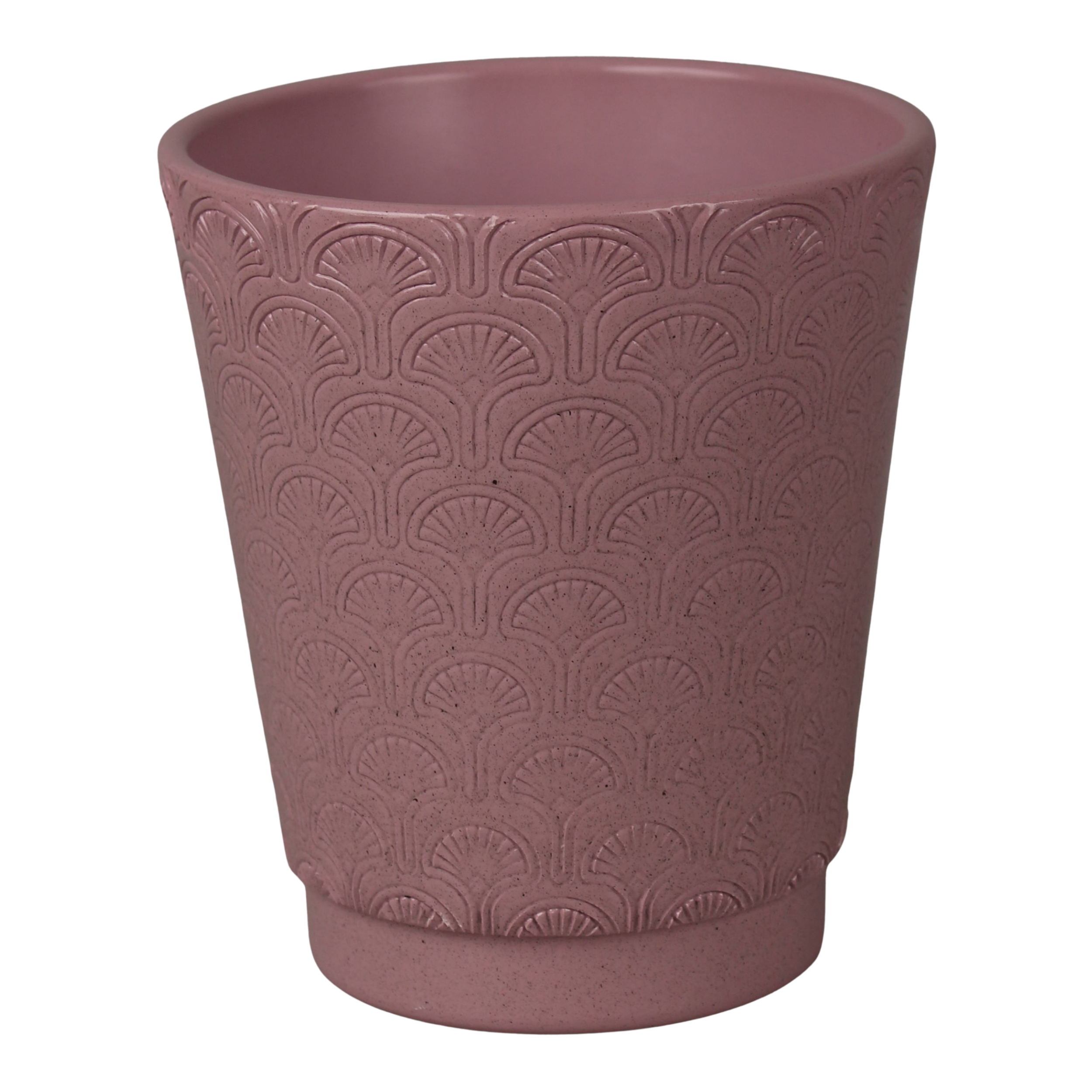 Osłonka ceramiczna do storczyka Peacock na doniczkę 13 cm różowy Cermax