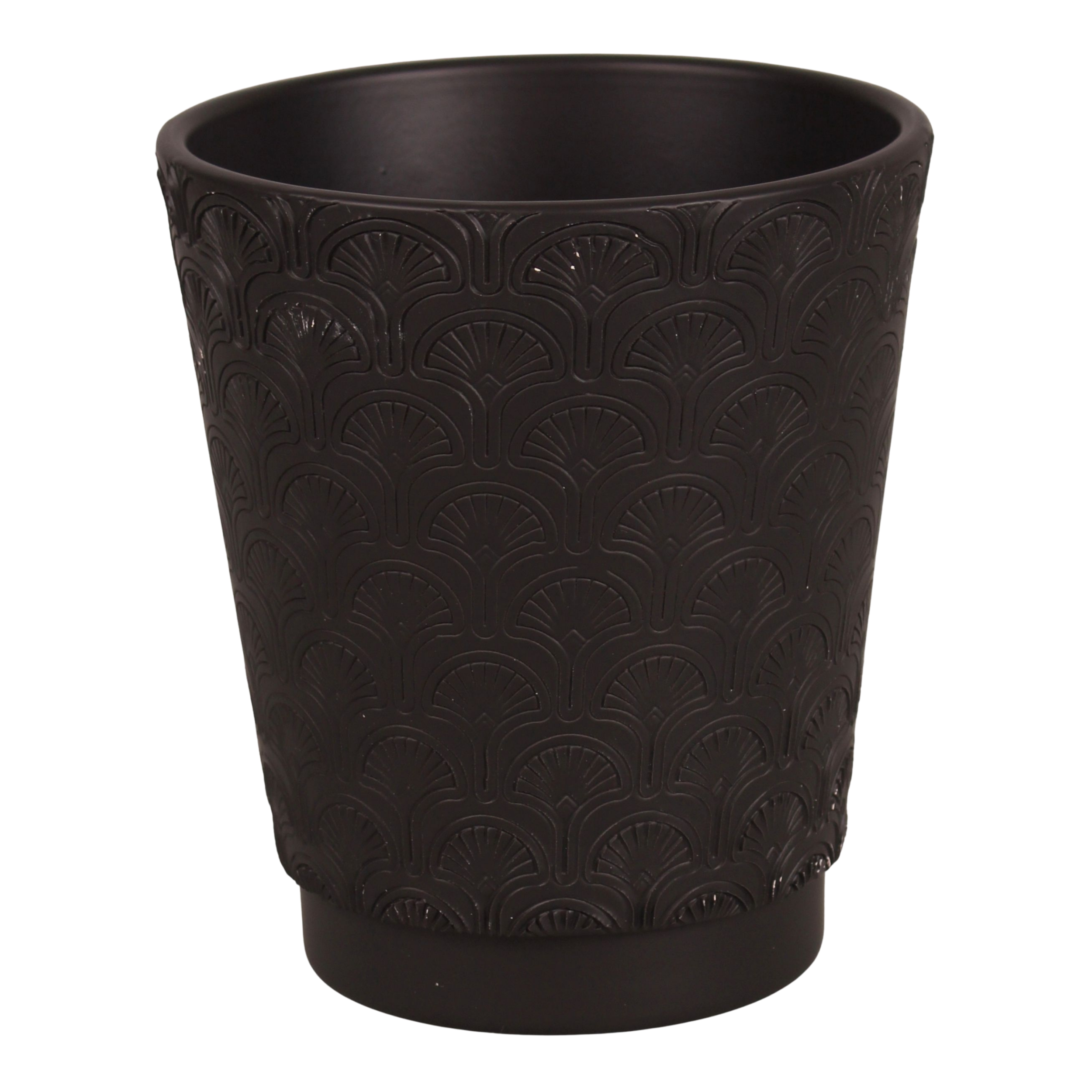 Osłonka ceramiczna do storczyka Peacock na doniczkę 13 cm antracyt Cermax
