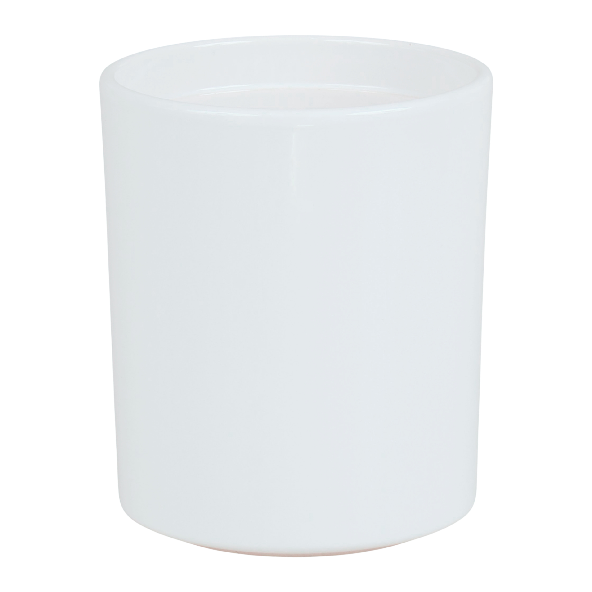 Osłonka ceramiczna na doniczkę storczyka Orchidea 13 cm biała Cermax