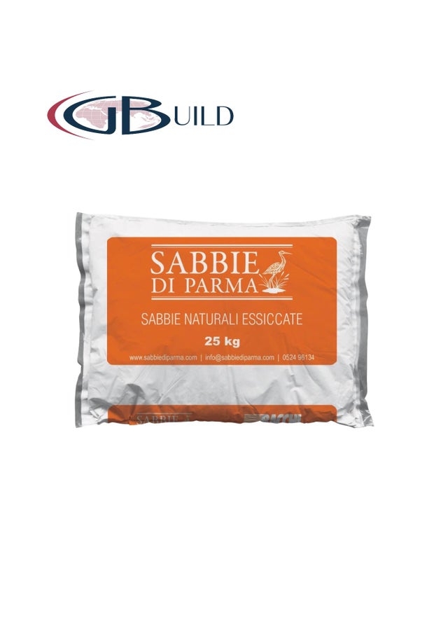 Sabbia silicea per piscine 25 Kg