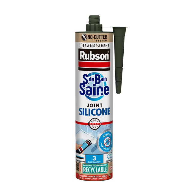 Mastic d'étanchéité Salle de bain saine RUBSON transparent 280ml