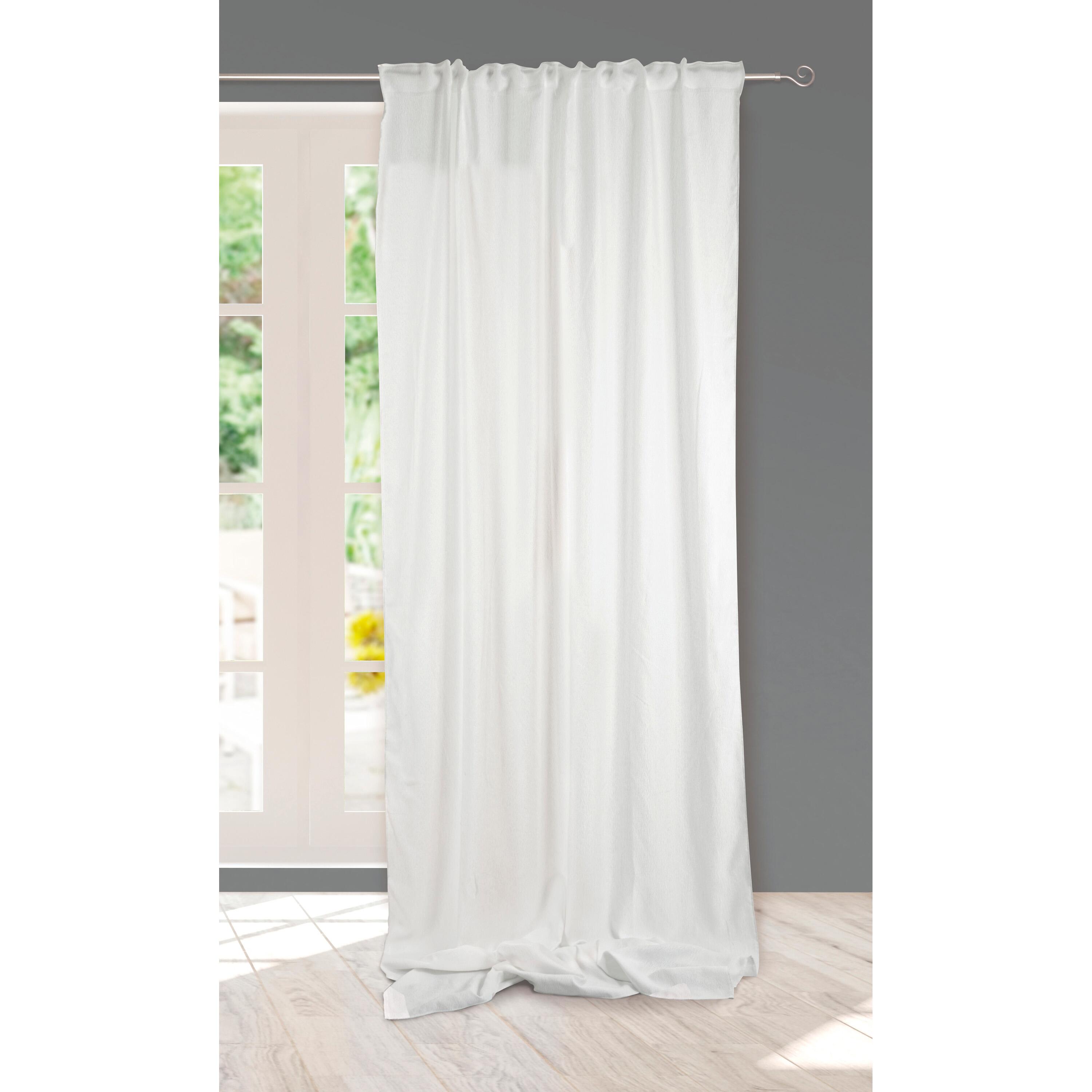 Tenda Royal bianco, passanti nascosti 140x300 cm - 2
