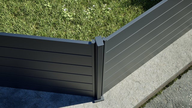 Support aluminium anthracite x P.5.4
