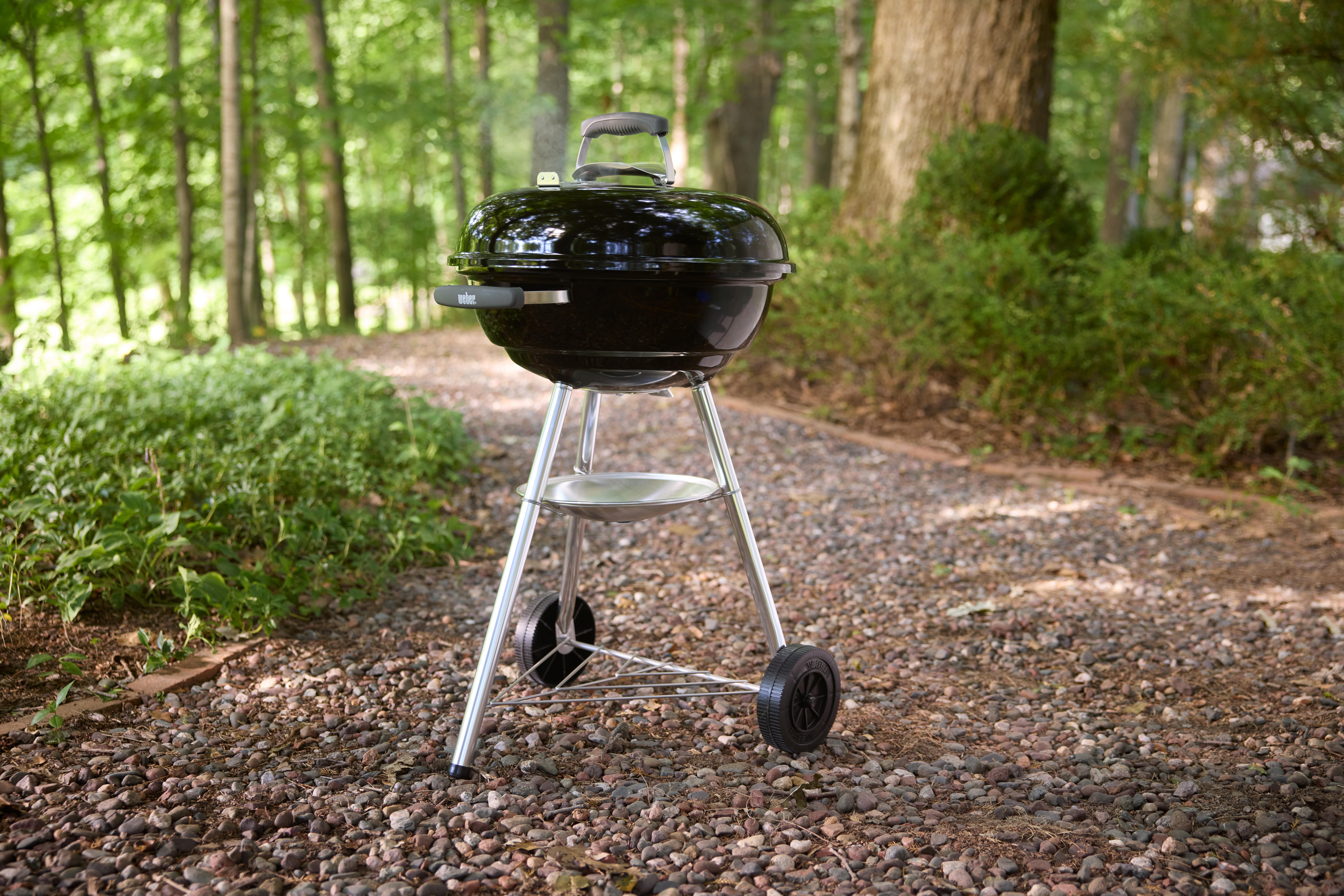 Grill węglowy okrągły 47 cm Compact Kettle Weber - 2