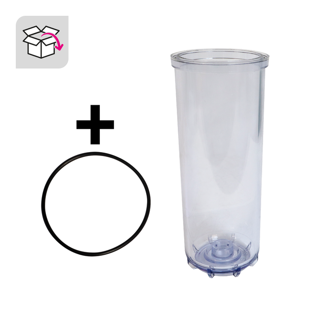 Taça de substituição vazia para Estação de filtragem de água, EQUATION