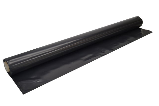 PLÁSTICO DE OBRA GALGA 500 NEGRO 2X10 M