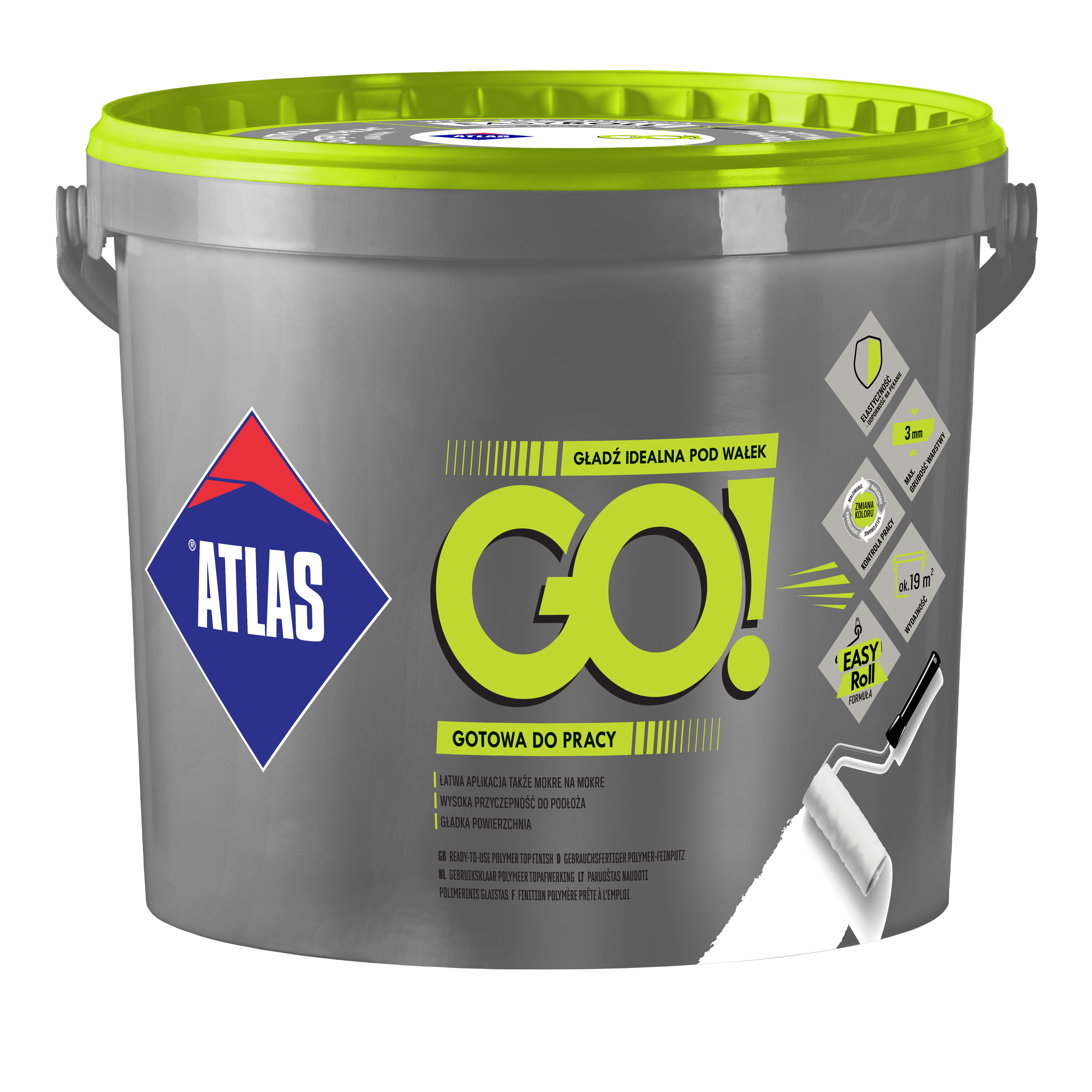 GOTOWA GŁADŹ POD WAŁEK ATLAS GO 28KG