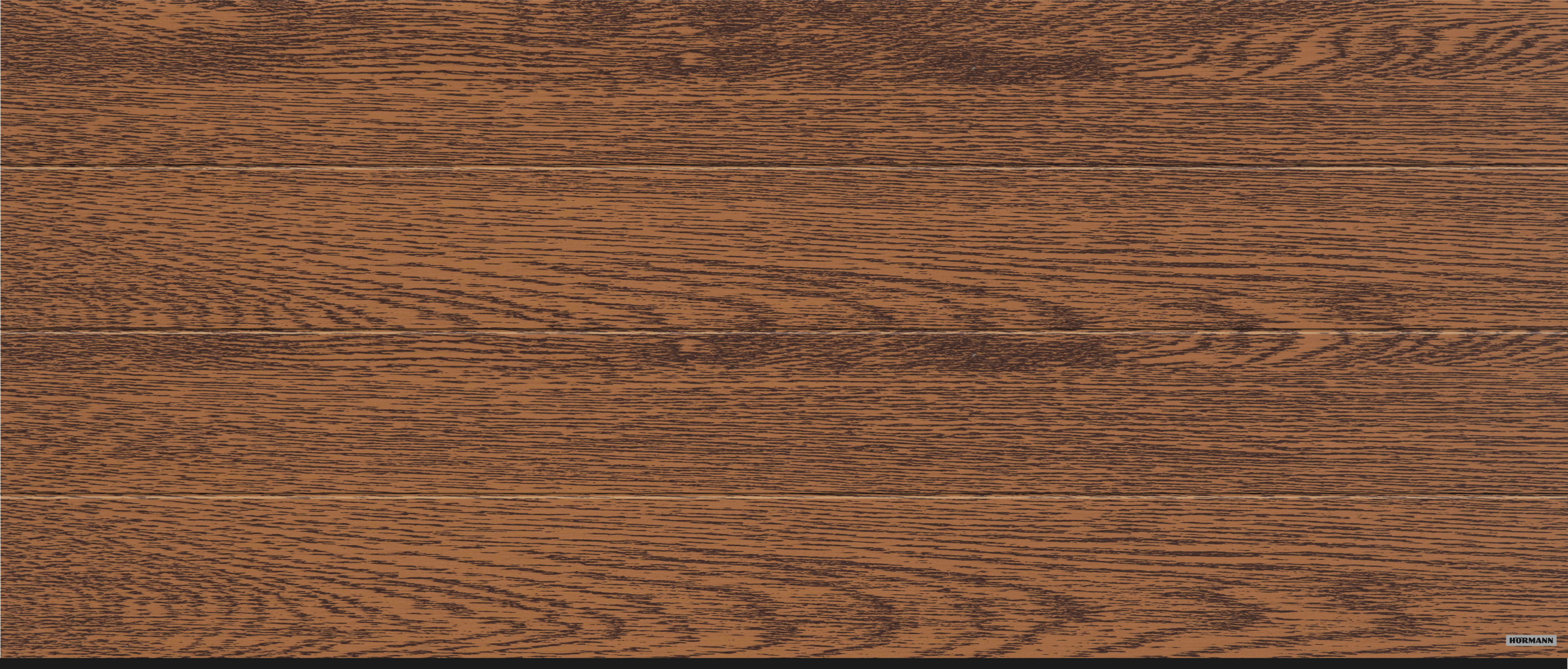 Brama garażowa ECOMATIC 5000X2125 mm segmentowa z napędem złoty dąb HORMANN