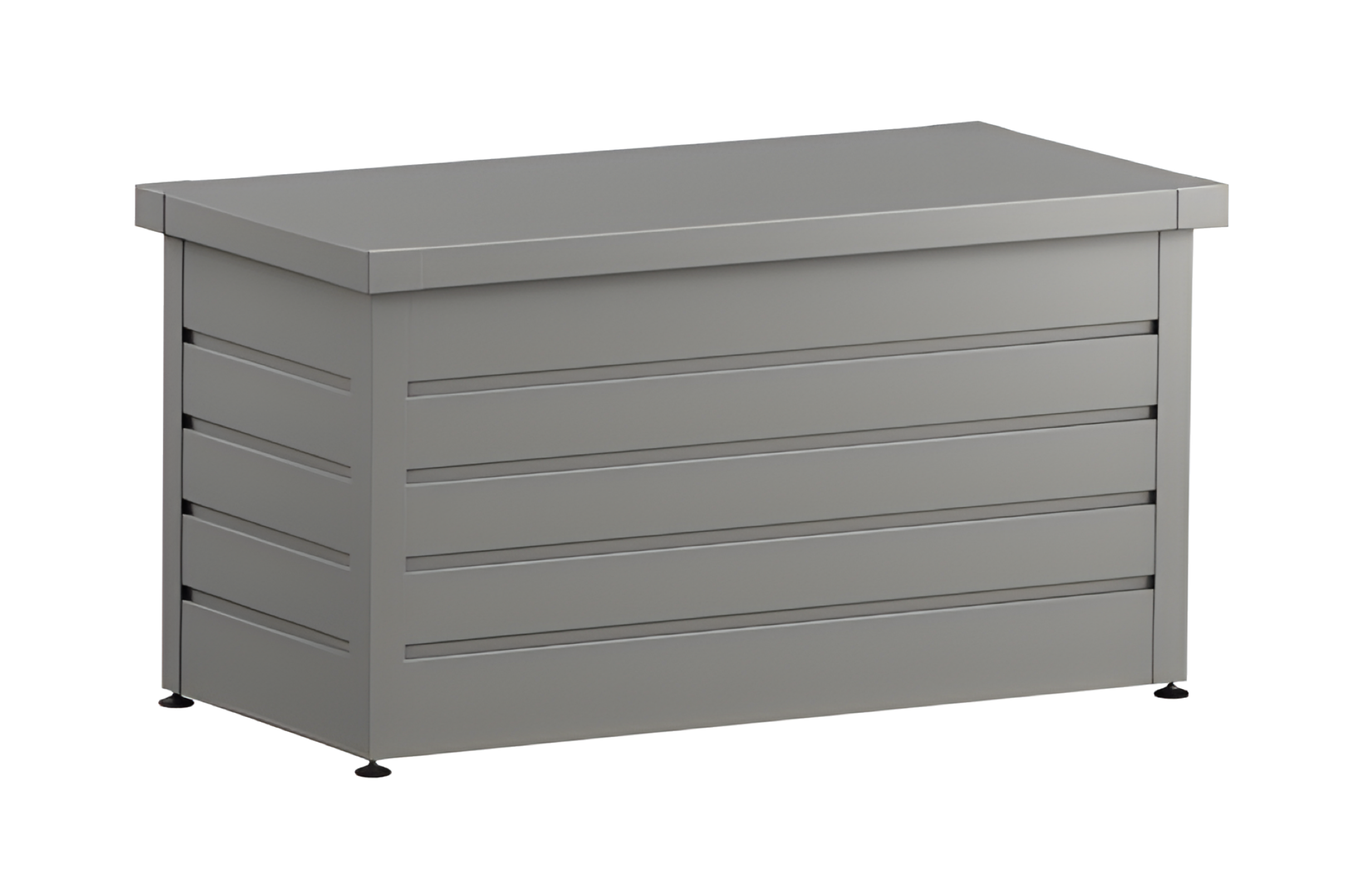 Skrzynia ogrodowa z siedziskiem EcoStar Euroline 400l szara Hormann