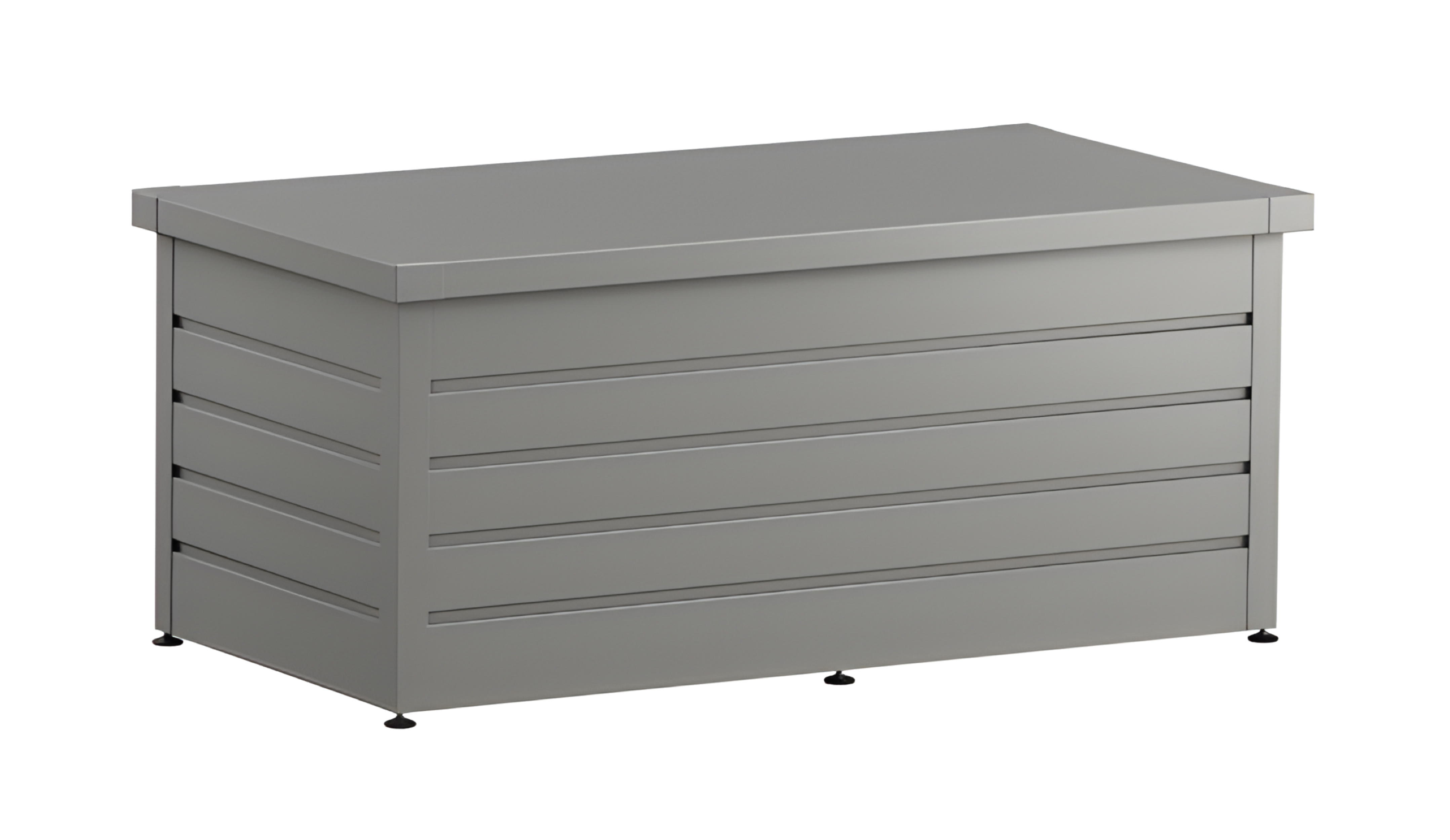 Skrzynia ogrodowa z siedziskiem EcoStar Euroline 700l szara Hormann