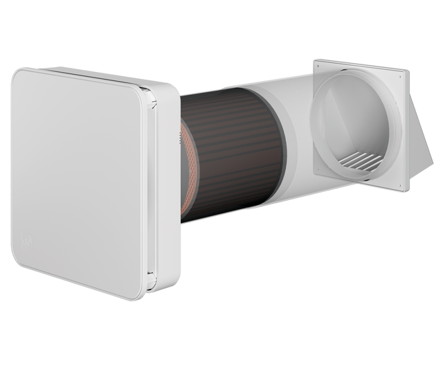 Ventilação mecânica controlada S&P duplo fluxo Narah 160 rt