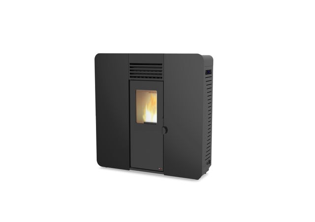 ESTUFA DE PELLET PASILLO SZ 8KW NEGRO