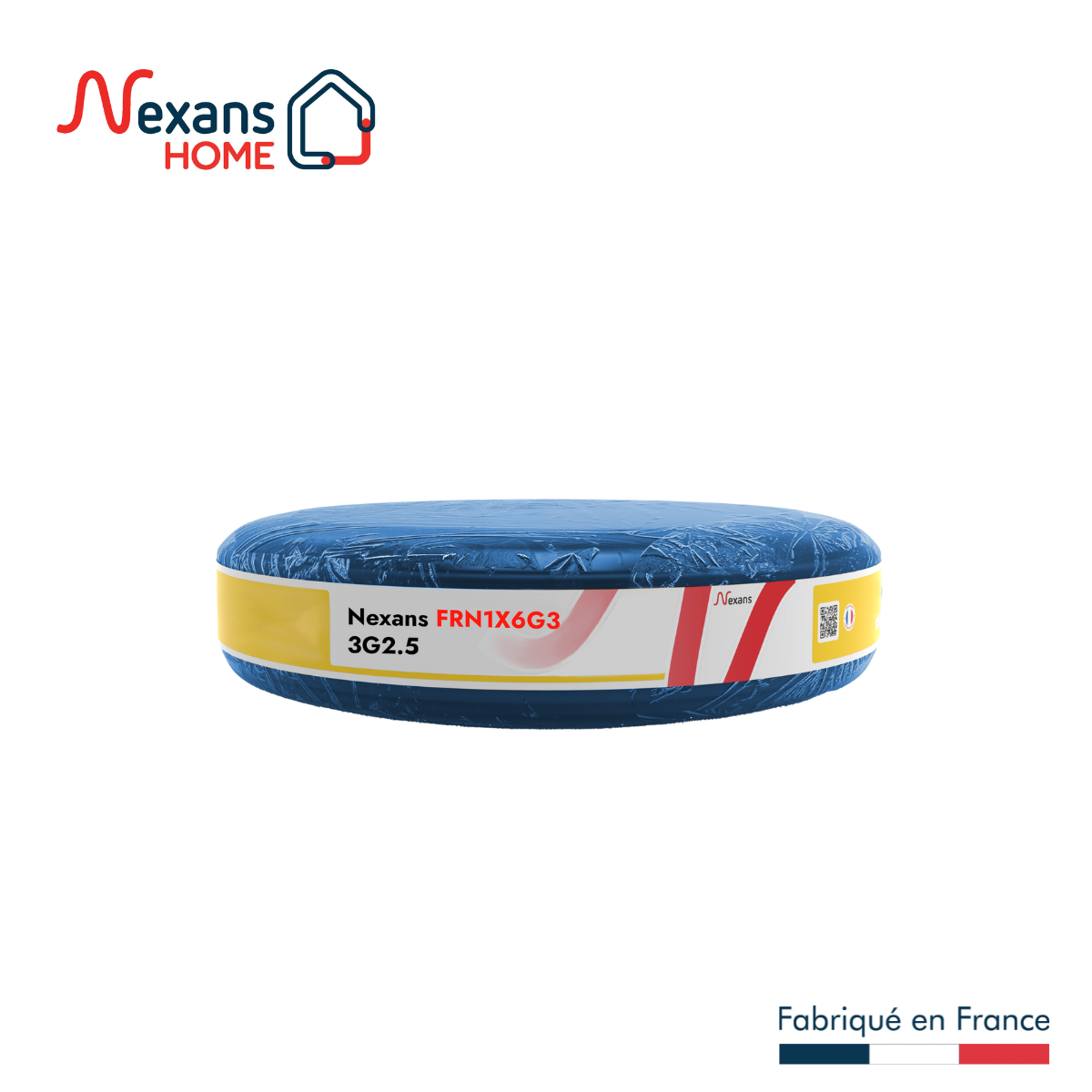 Câble électrique FR-N1 X6G3 PROTECT 3G 2,5 mm² 50 m - NEXANS - 3