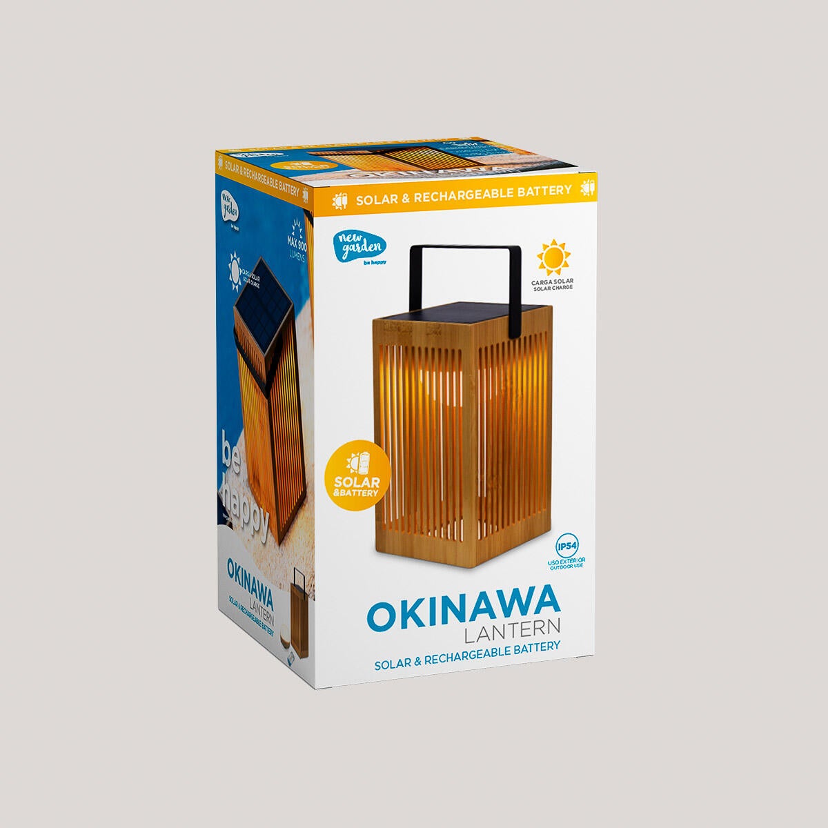 Lâmpada Solar OKINAWA COM BATERIA - 7