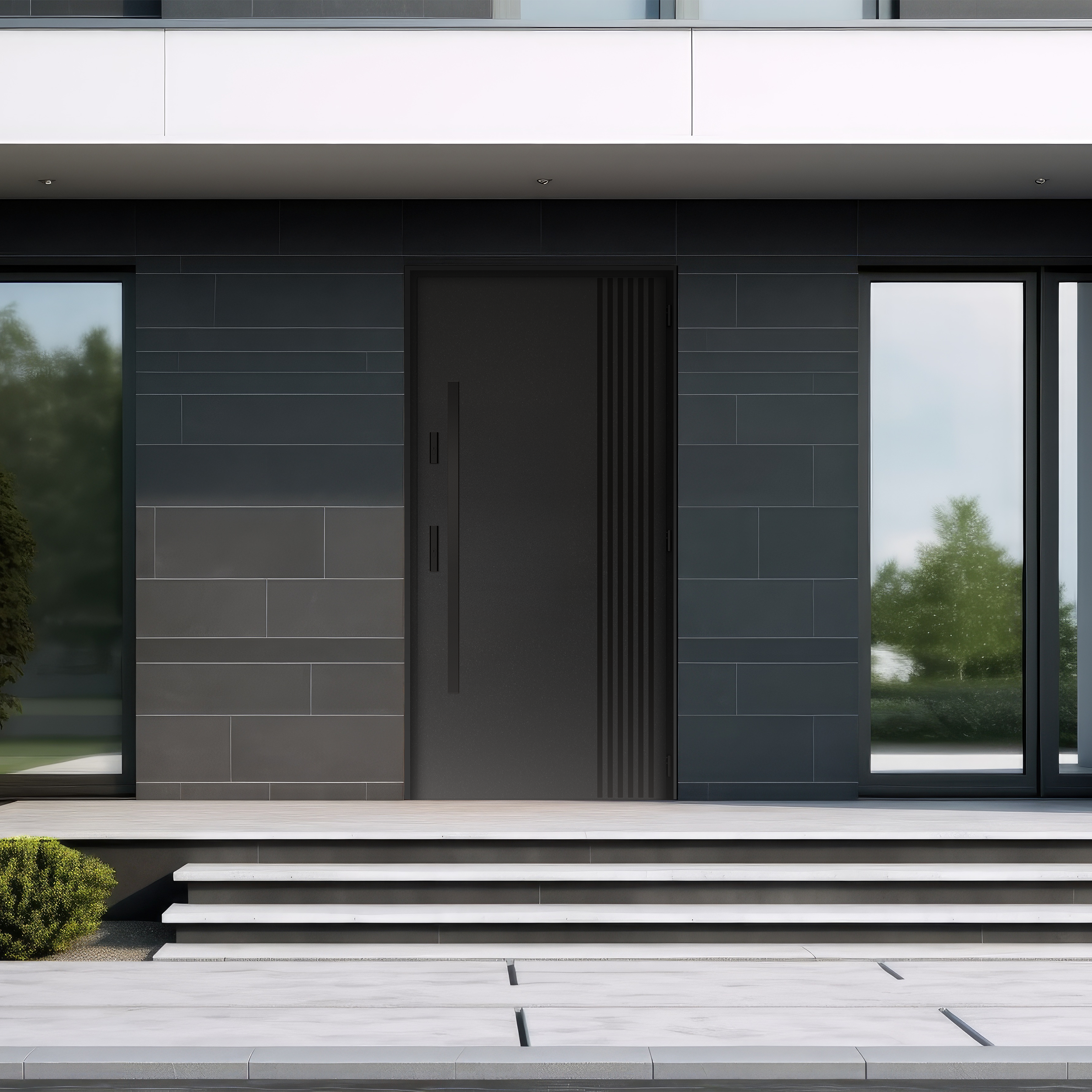 Drzwi zewnętrzne wejściowe 90 prawe Triton Modern Black WIŚNIOWSKI - 2