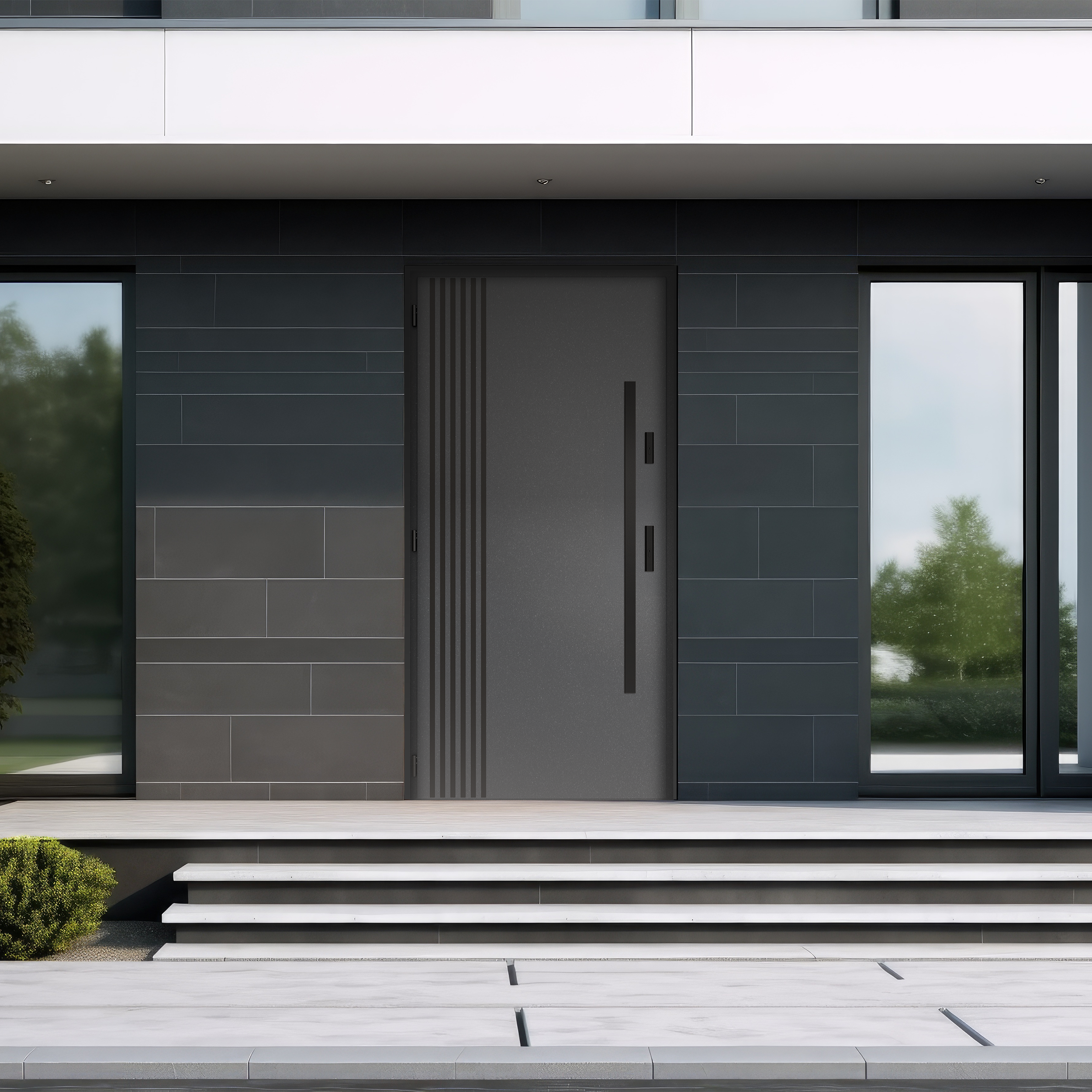 Drzwi zewnętrzne wejściowe 90 lewe Triton Modern Graphite WIŚNIOWSKI - 2