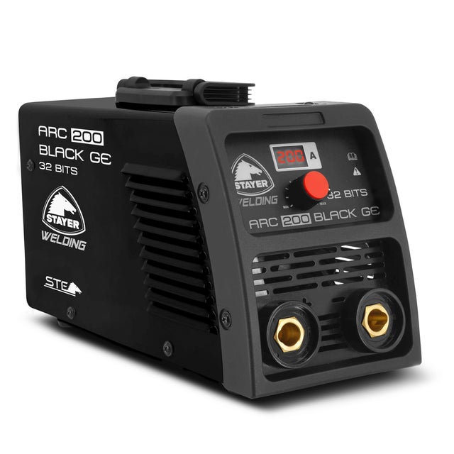 SOLDADOR INVERTER MMA 200A STAYER ARC 200 BLACK GE