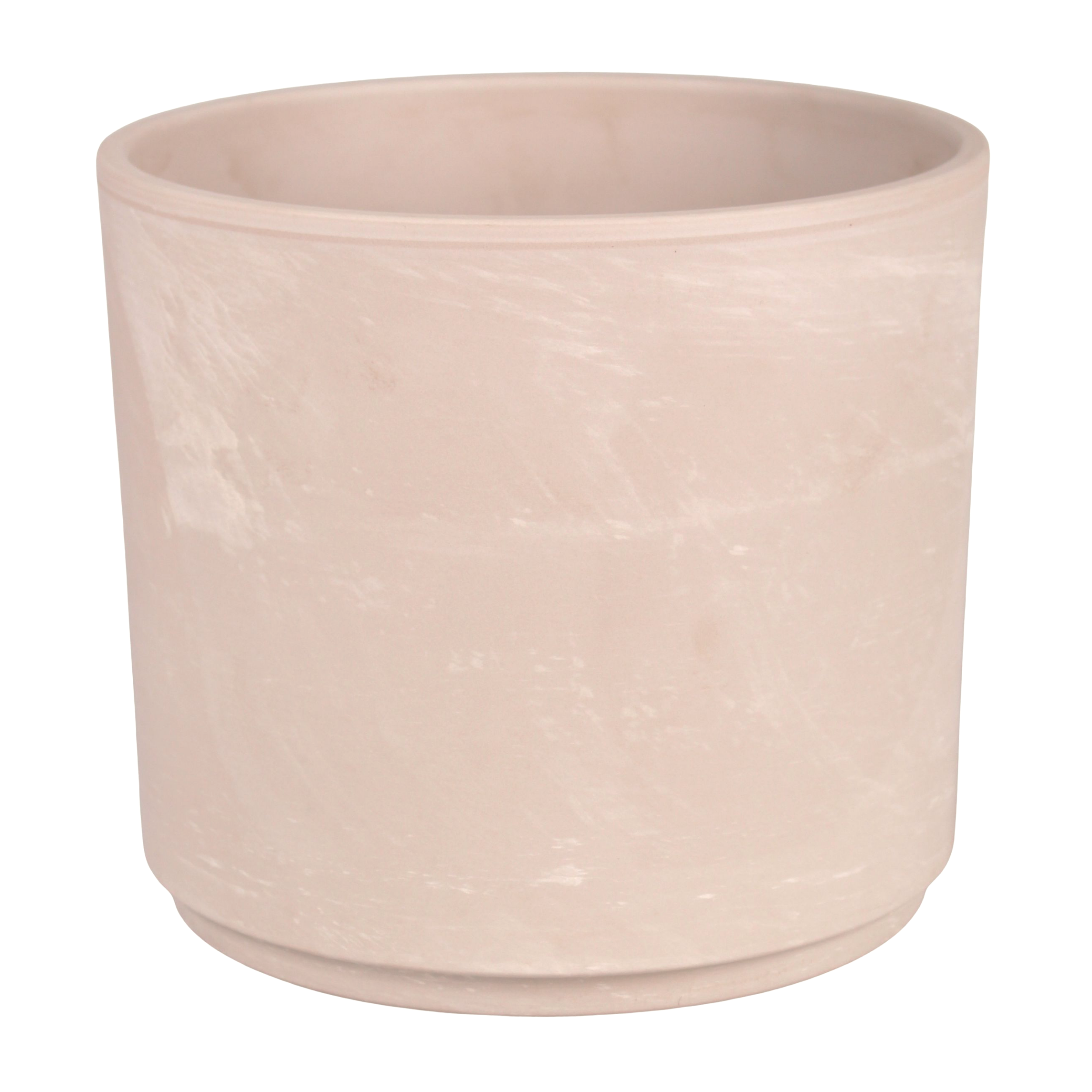 Doniczka terakotowa Pillar 31 cm granit Cermax