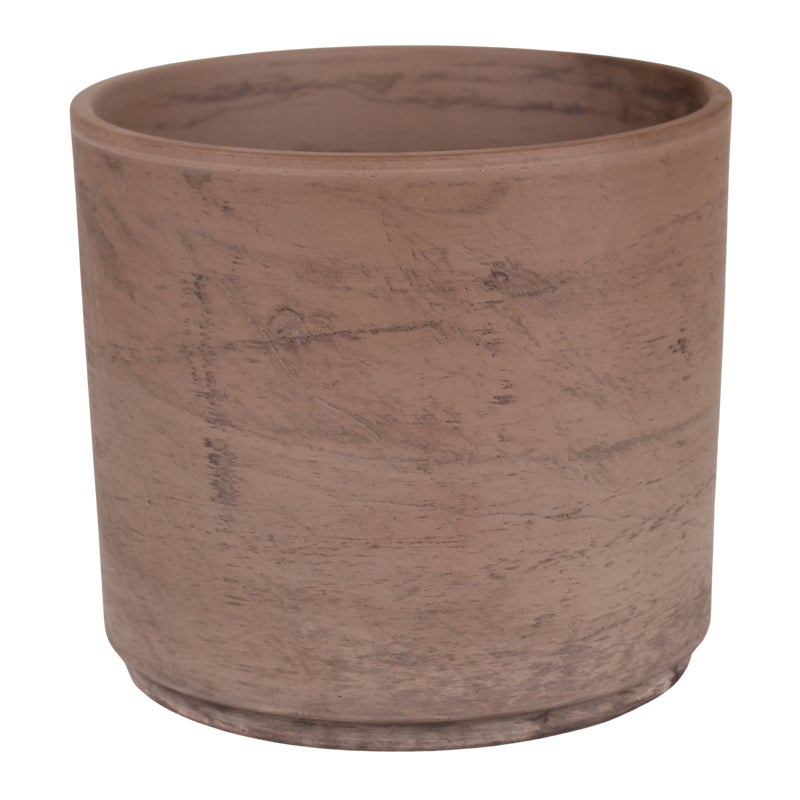 Doniczka terakotowa Pillar 31 cm basalt Cermax