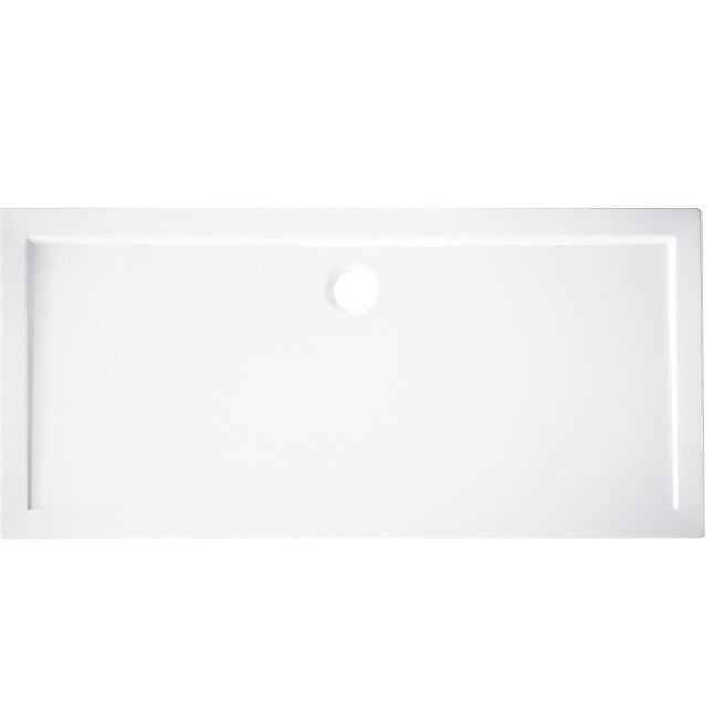Piatto doccia SENSEA in pmma Essential bianco L 80 x L 160 x H 5 cm lucido