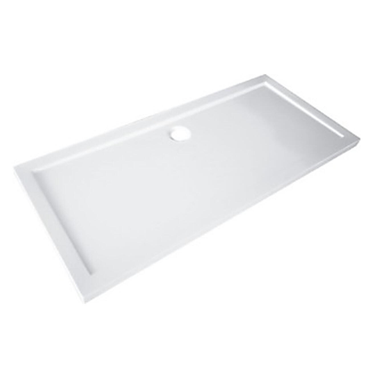 Piatto doccia SENSEA in pmma Essential bianco L 80 x L 160 x H 5 cm lucido - 5