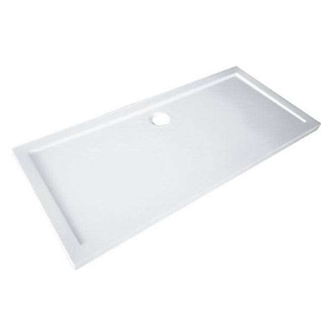 Piatto doccia SENSEA in pmma Essential bianco L 80 x L 140 x H 5 cm lucido