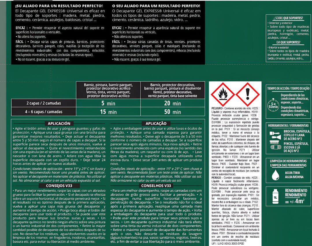 Decapante universal V33 1L - 4