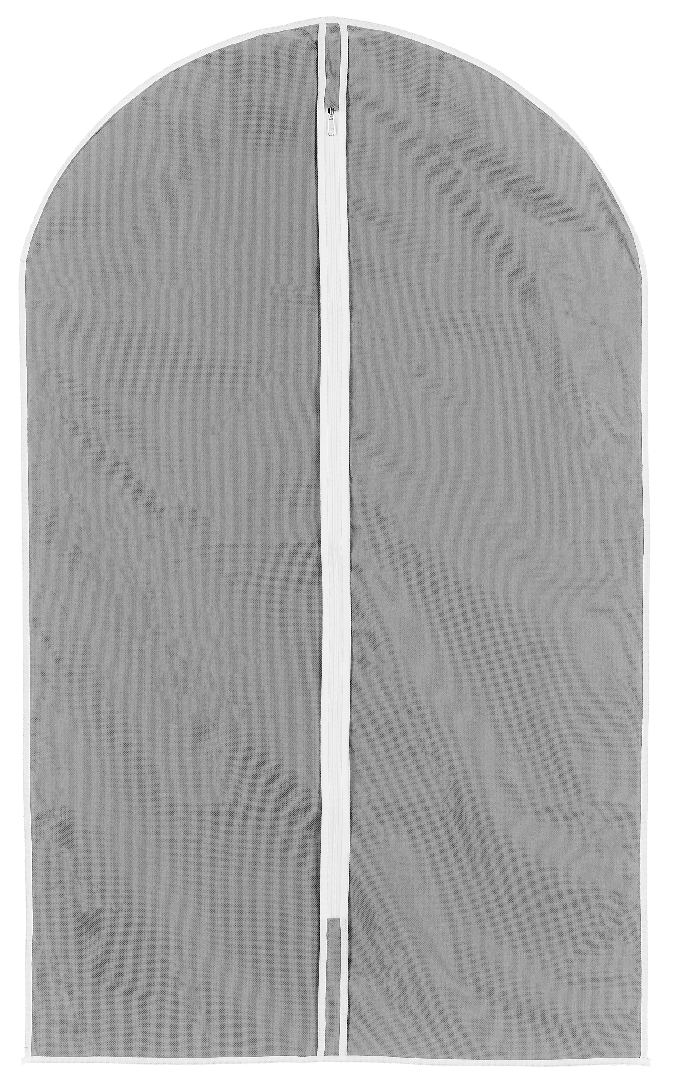 Pokrowiec na ubrania szary 60 x 100 cm