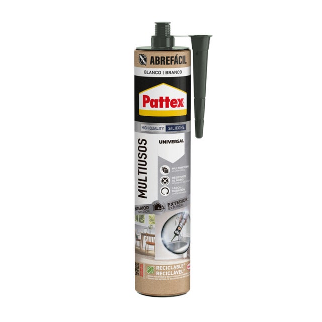 Silicone multiusos branco 280ml Pattex