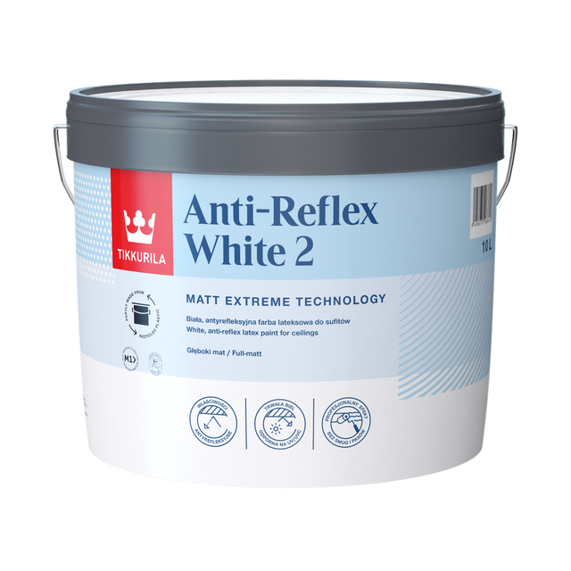 Farba Tikkurila Anti-Reflex Biały 10 l