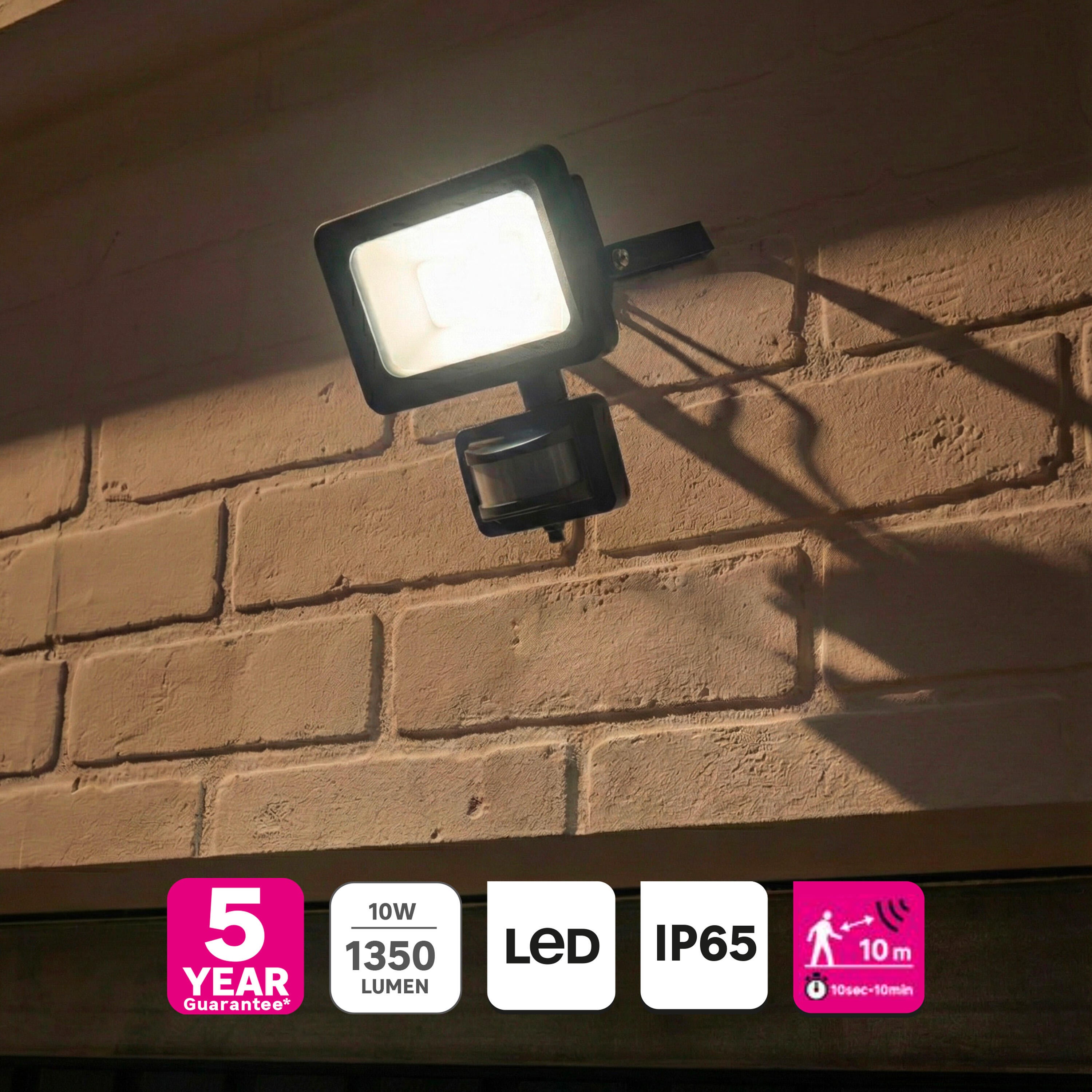 Projetor de exterior Yonkers 4050lm cct ip65 alumínio cinzento Inspire - 7