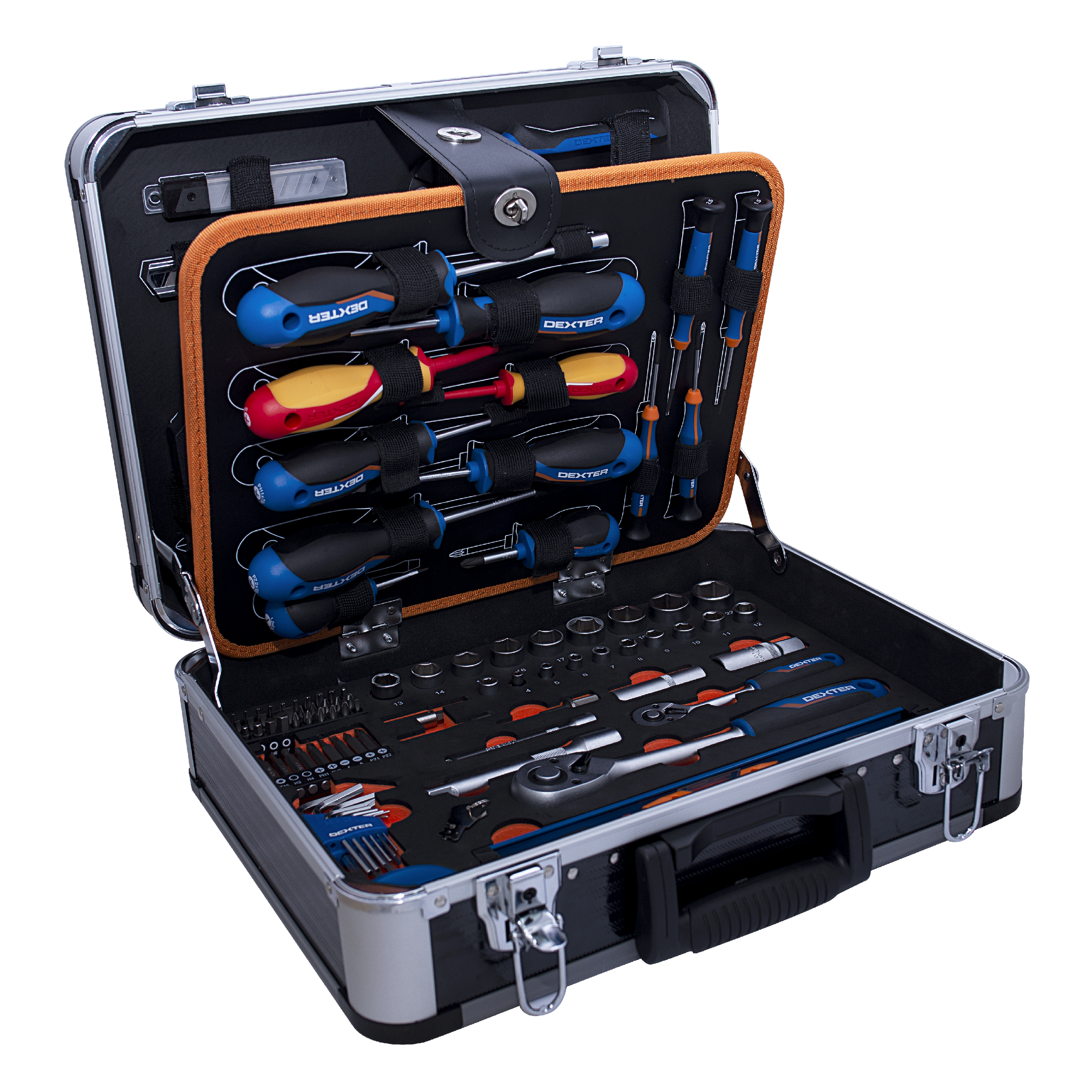 Assortiments kit d'outils 125 pièces DEXTER | Leroy Merlin
