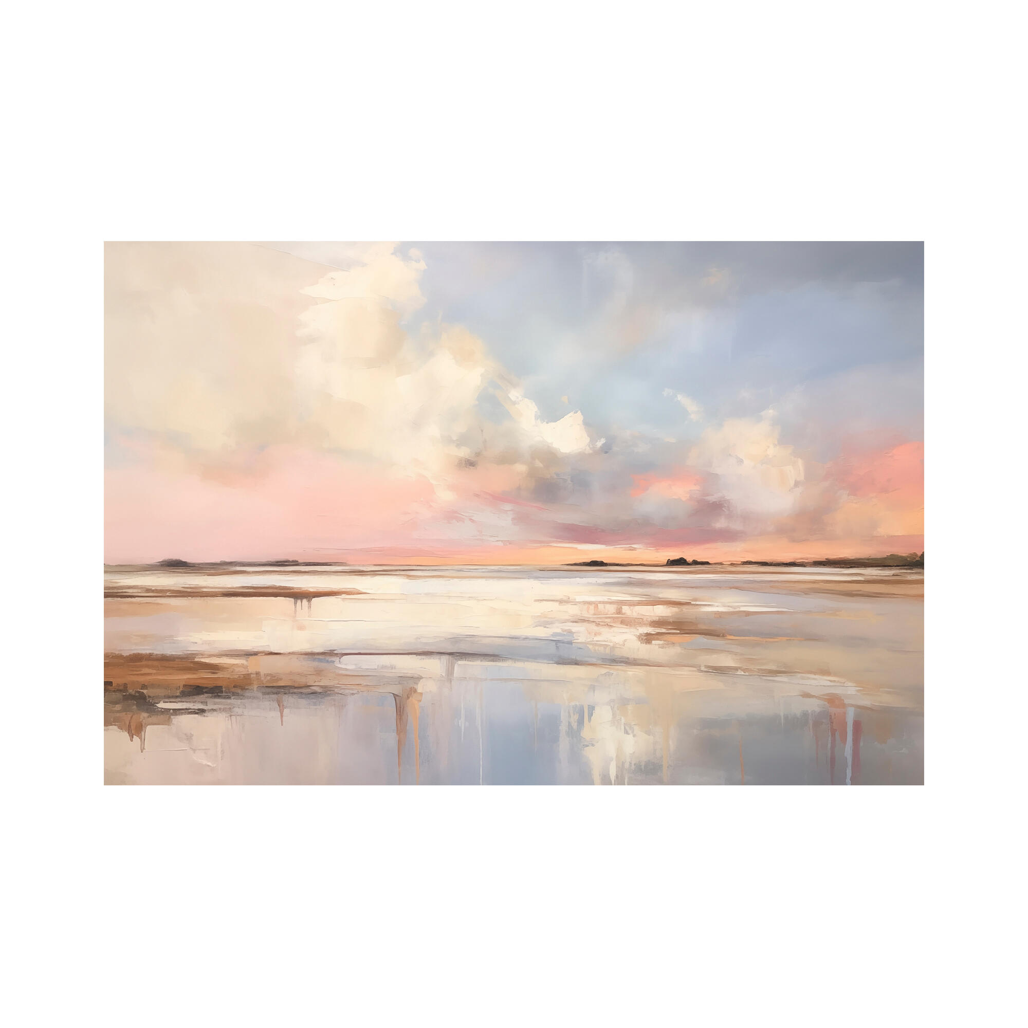 Canva decorativa Paisaje Etéreo 1757 80x120 cm 
 - 4