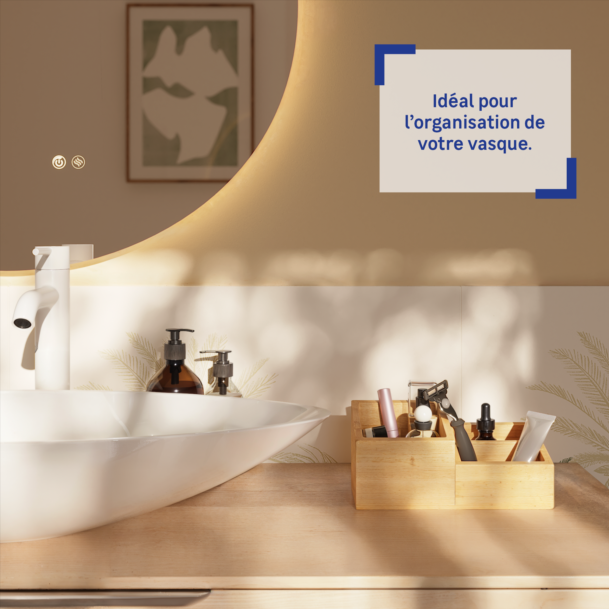 Organiseur marron Naturel SENSEA - 4
