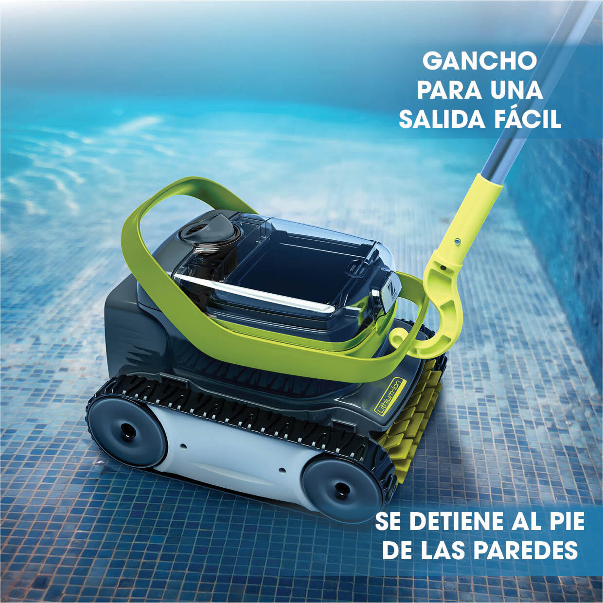 ROBOT limpa fundos piscina a bateria pixel op3220 Zodiac - 9