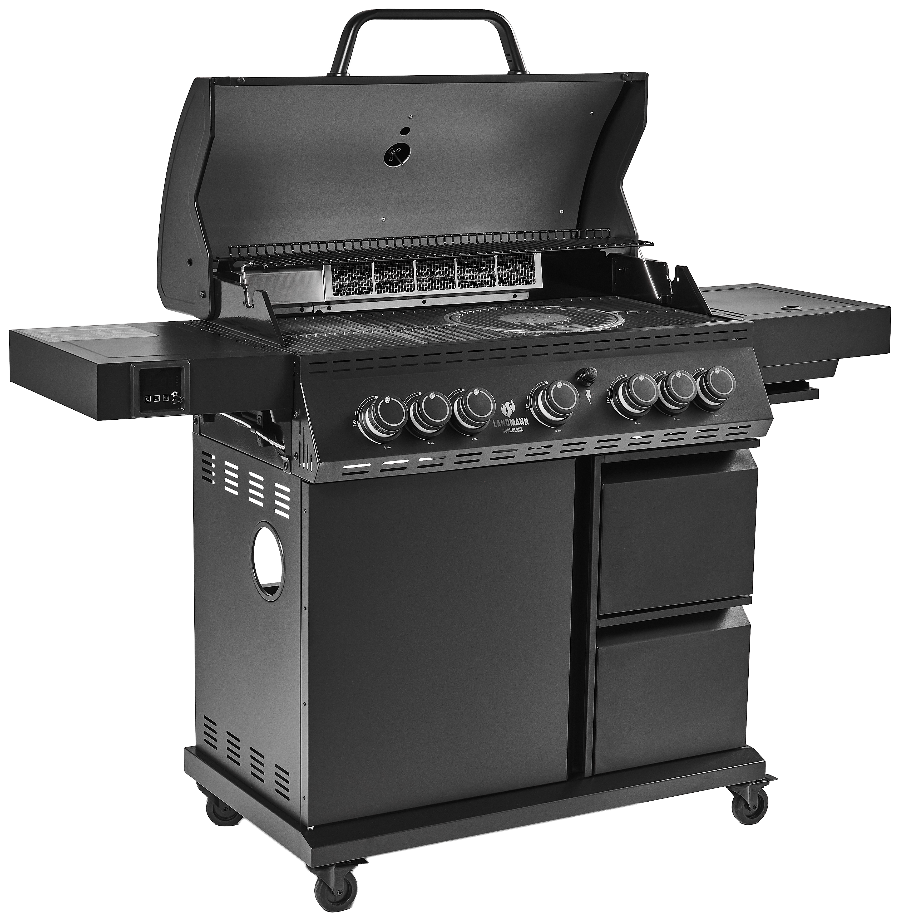 Grill gazowy 22,5kW COOL BLACK MAXX 5+2 palniki Landmann - 2