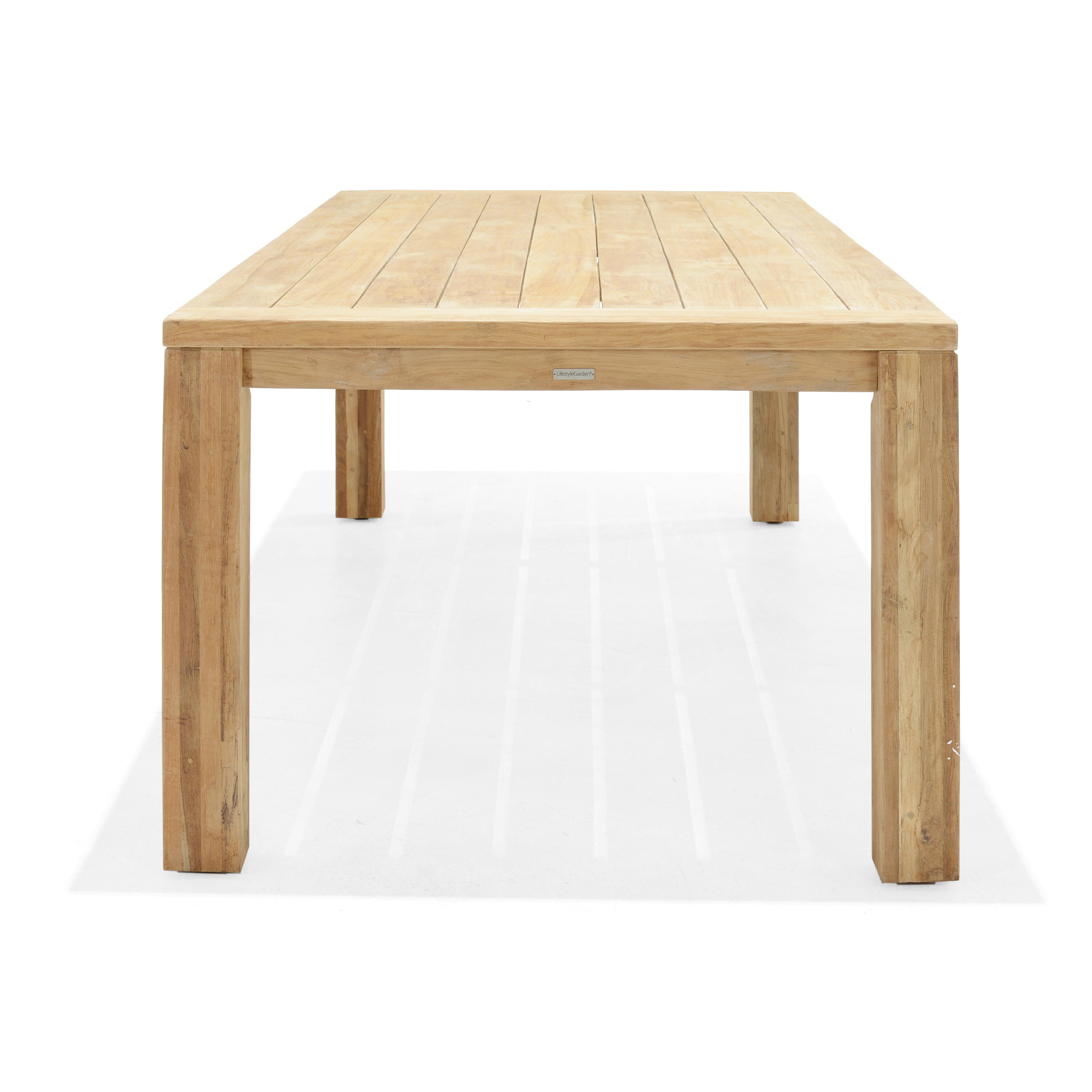 Conjunto de comedor Jambi de color marrón y negro de 8 plazas
 - 4
