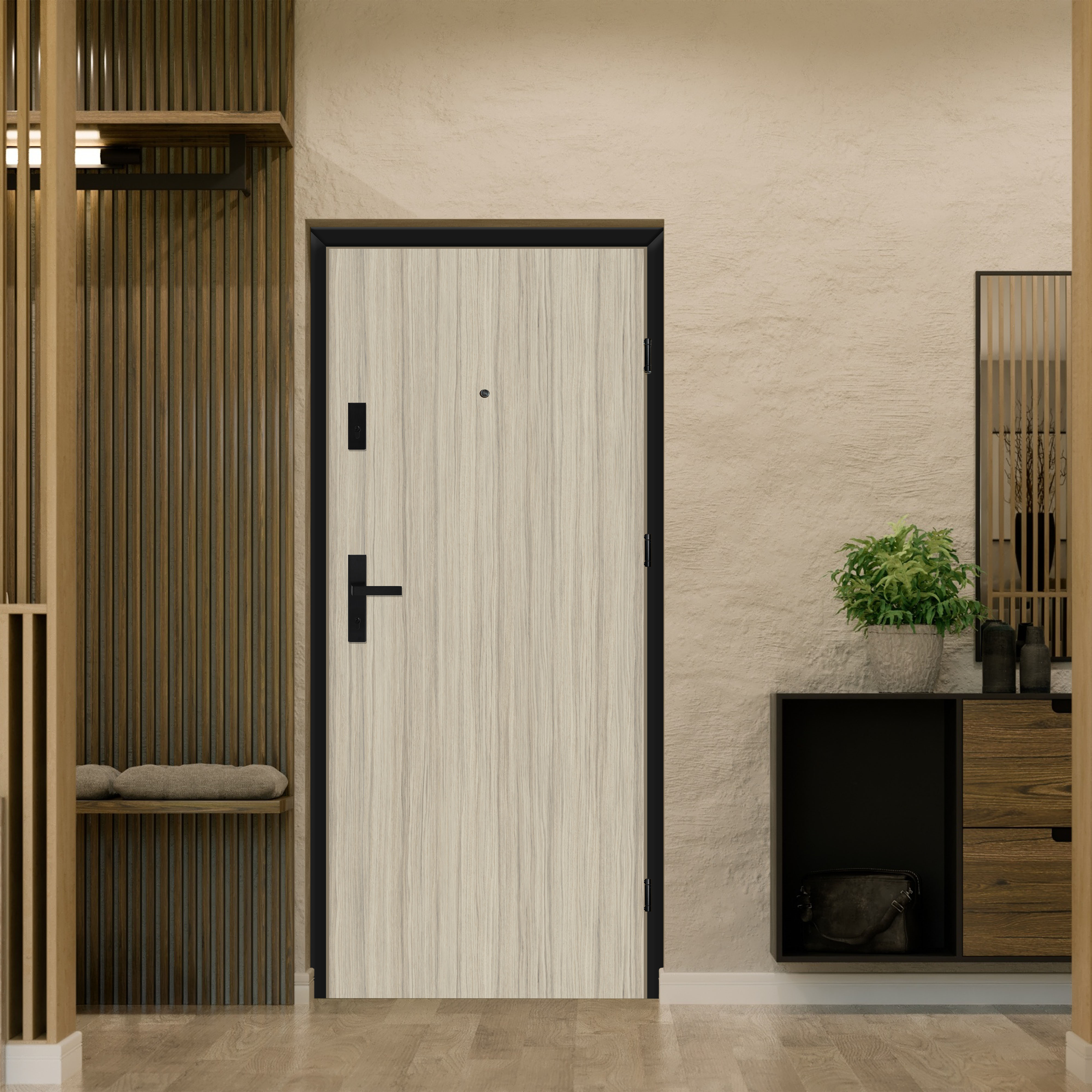 Drzwi wewnętrzne wejściowe 80 prawe Salida Set dąb sunsak - 3