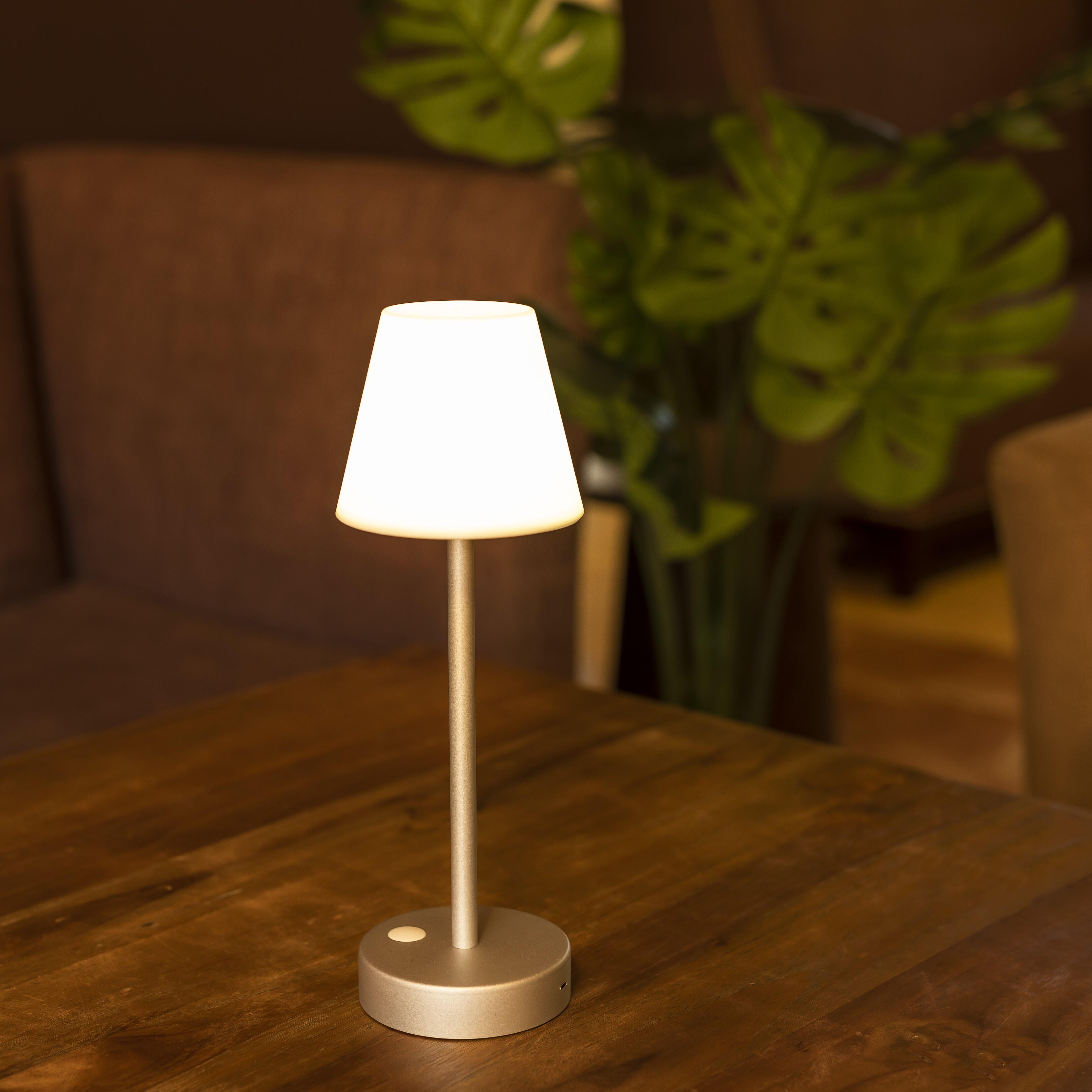 Candeeiro de mesa exterior LED LOLA SLIM 2W 4000K DOURADO - 3