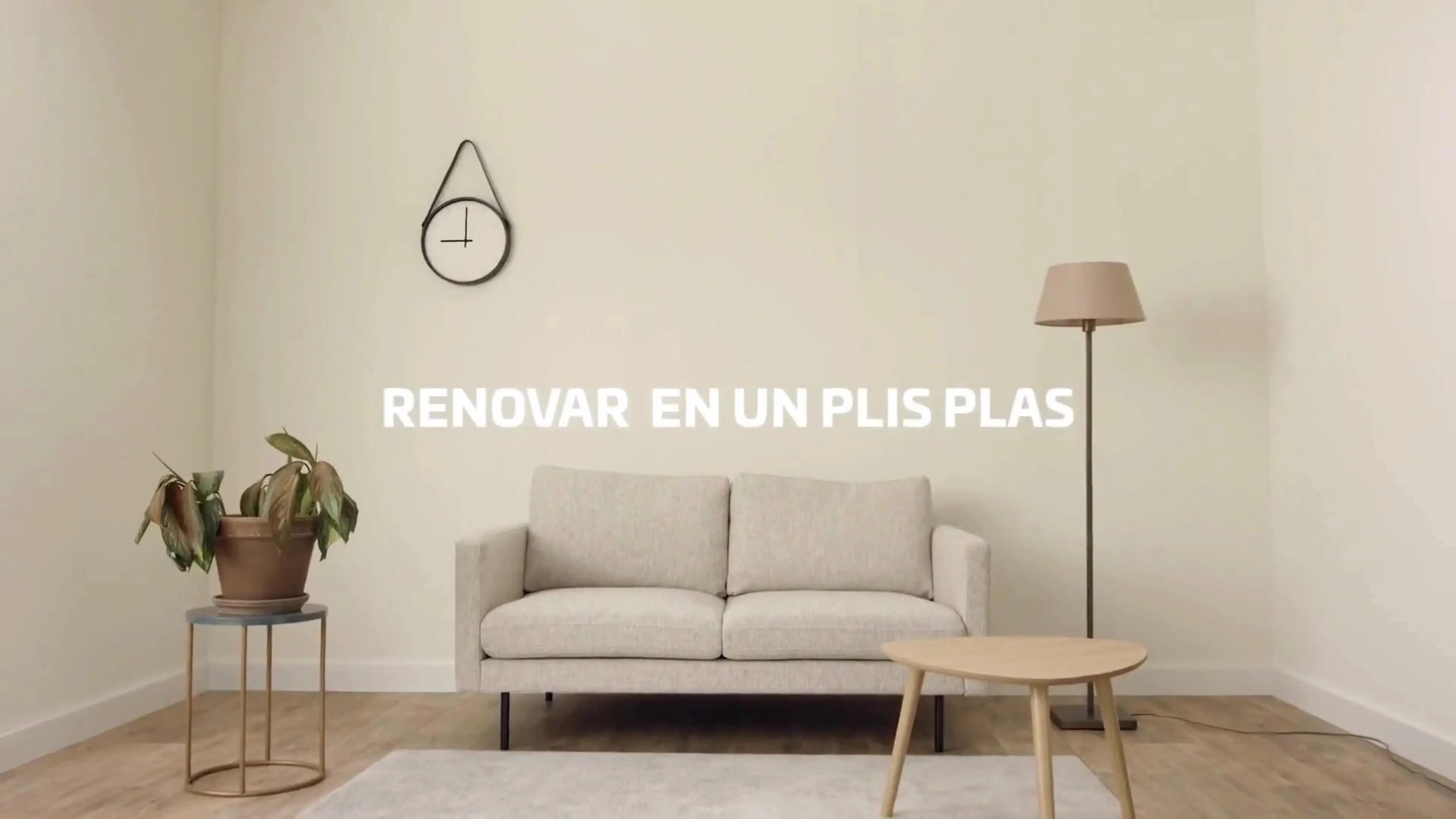 Pintura de interior Renueva TITANLUX color blanco jazmín mate 4L para paredes y techos - 4