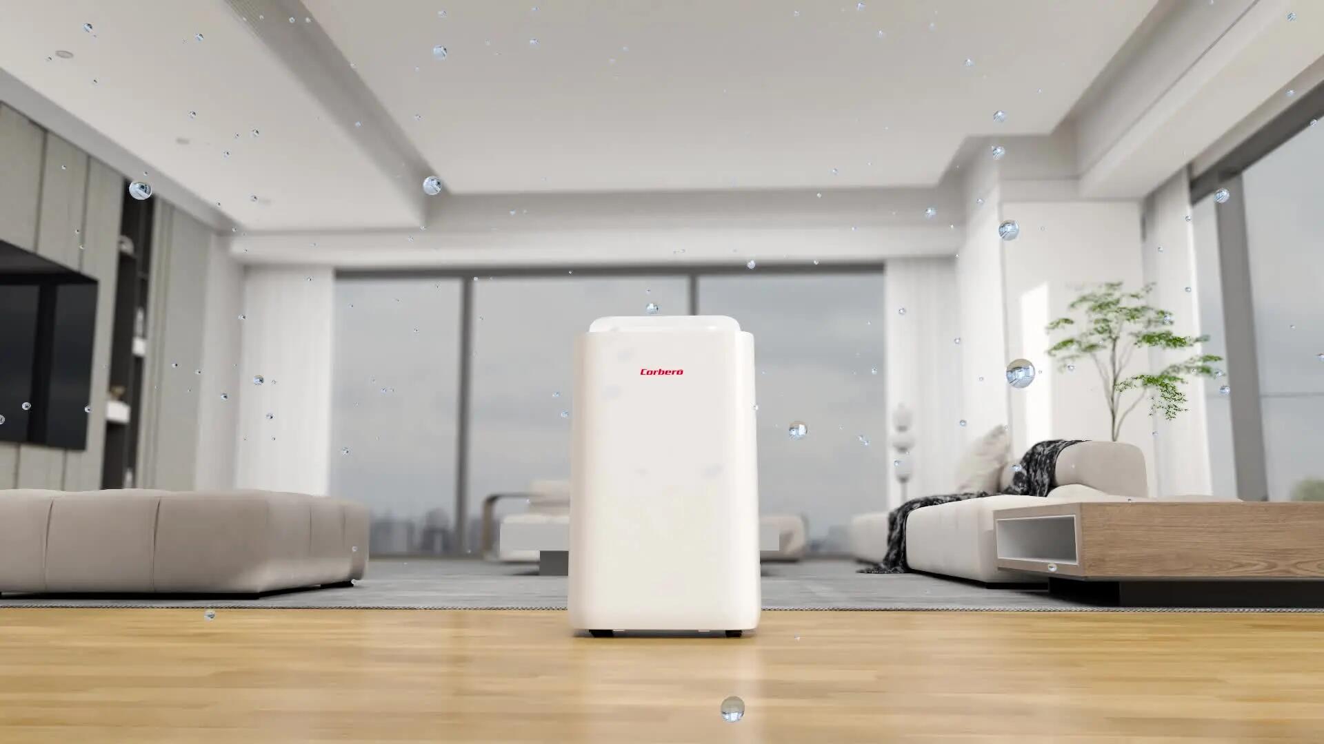 Deshumidificador de aire CORBERO 55L WiFi para una superficie de 55 m² - 5