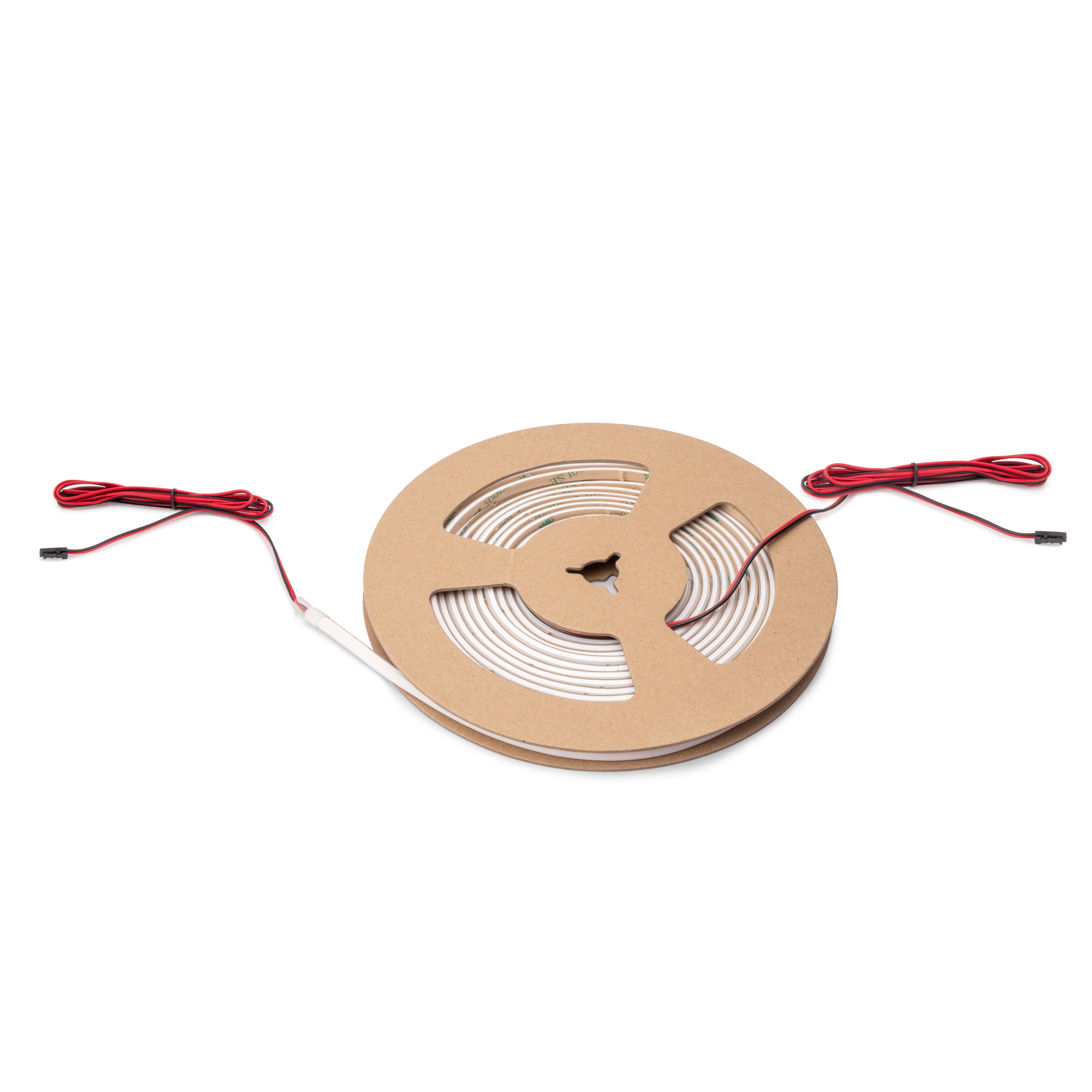 Tira LED 24V SOB de Armarios con adhesivo ultraresistente y luz blanco neutro, 1m - 2