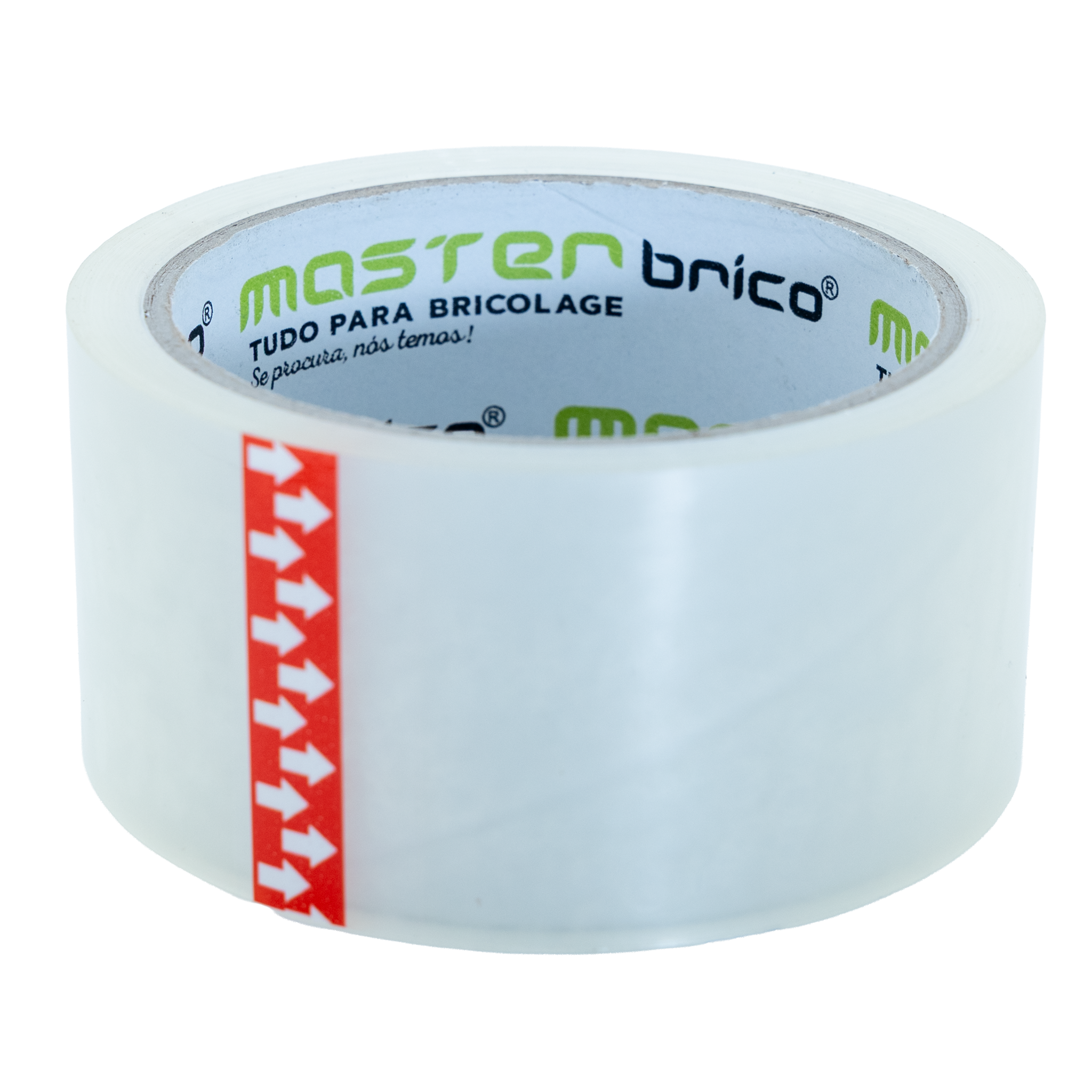 Fita adesiva para embalar 50mx50mm transparente Masterbrico - 4