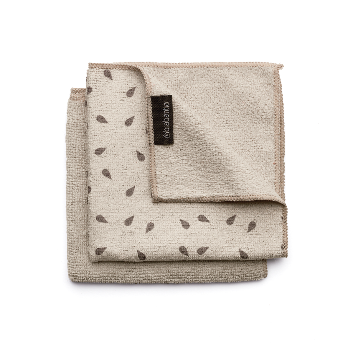 Paño limpiaplatos microfibra BRABANTIA beige 30x30 cm (2u) - 4