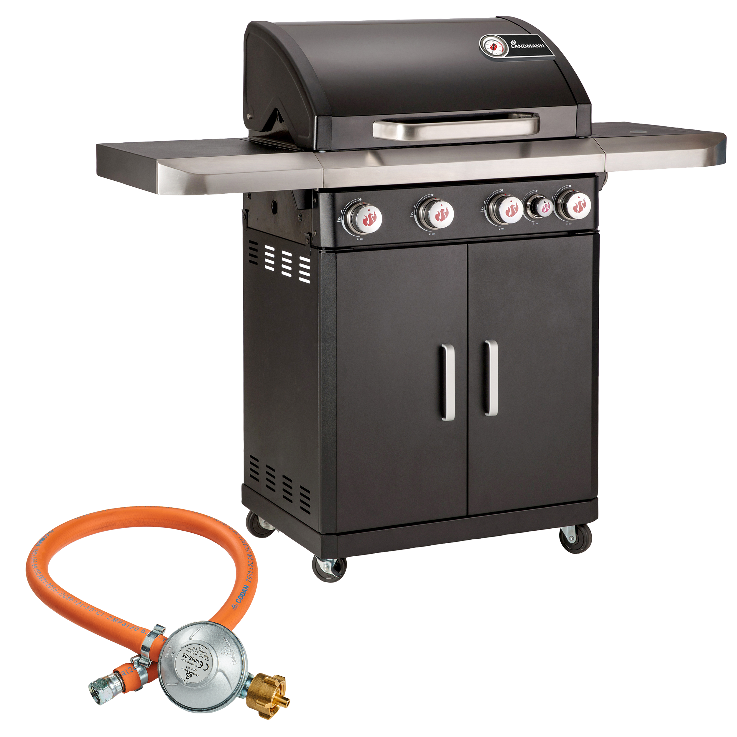 Grill gazowy 5 pal. 15kW Rexon Landmann 12270