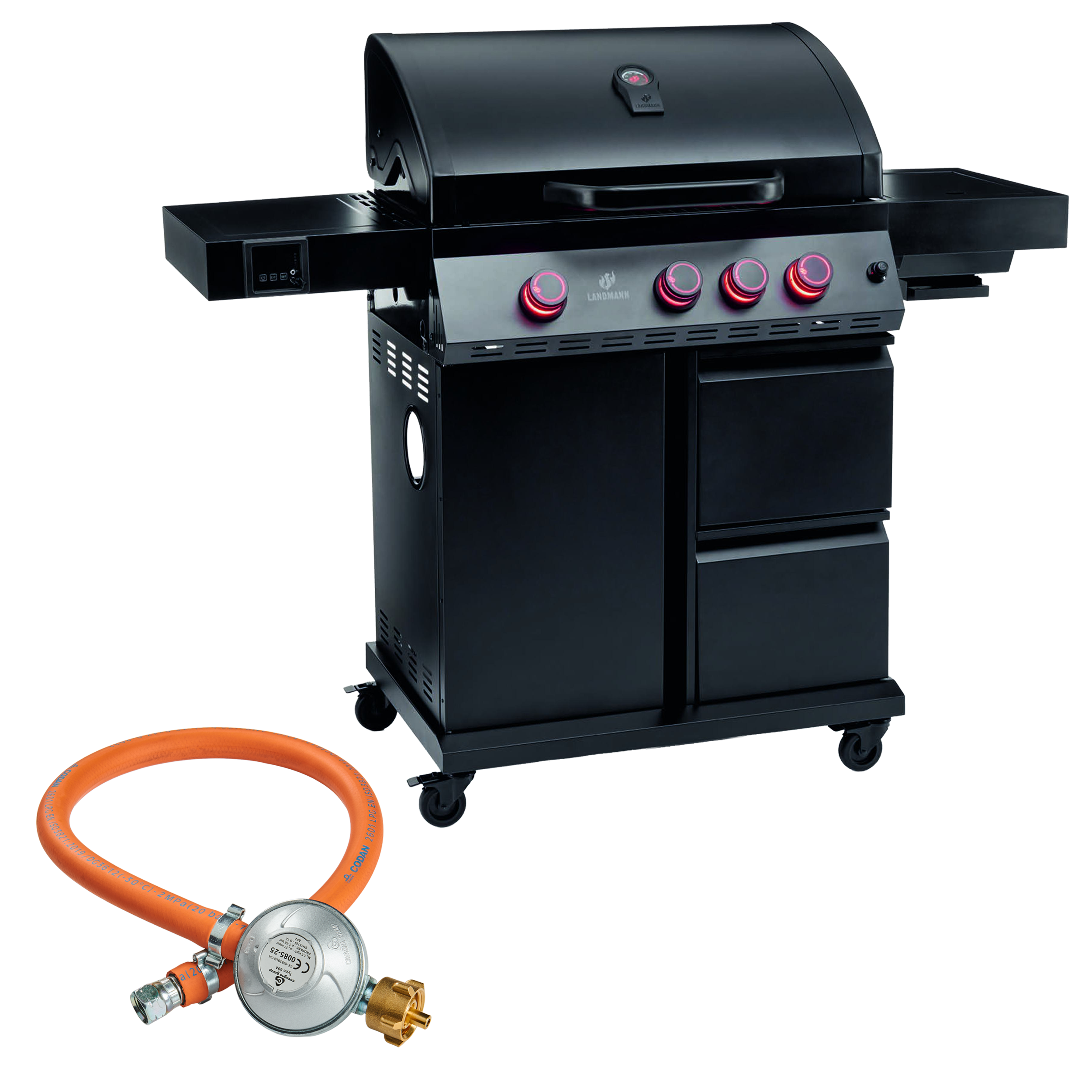 Grill gazowy 14,95 kW COOL BLACK MAXX 3.1 LANDMANN